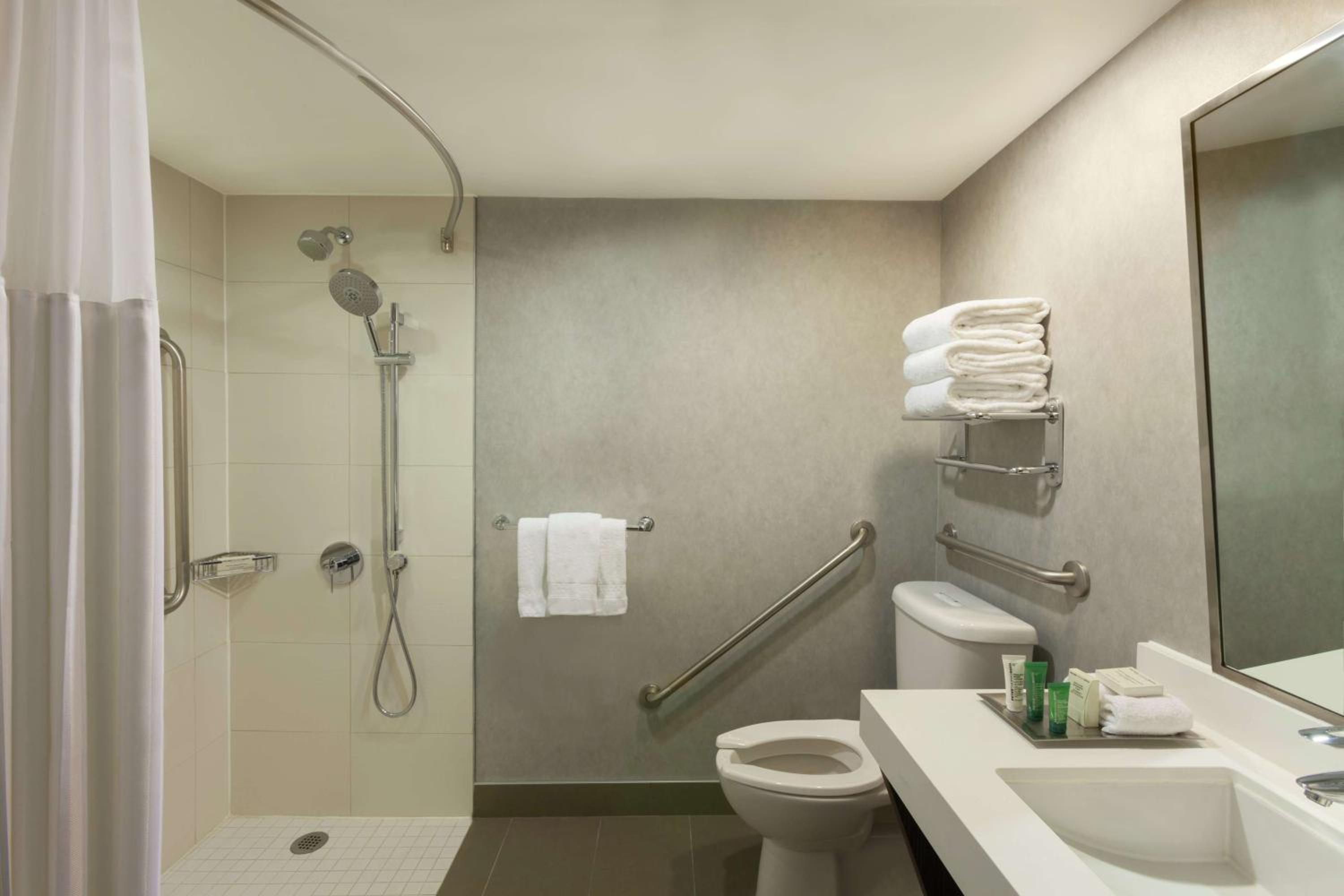 King Room - Accessible with Roll-in Shower