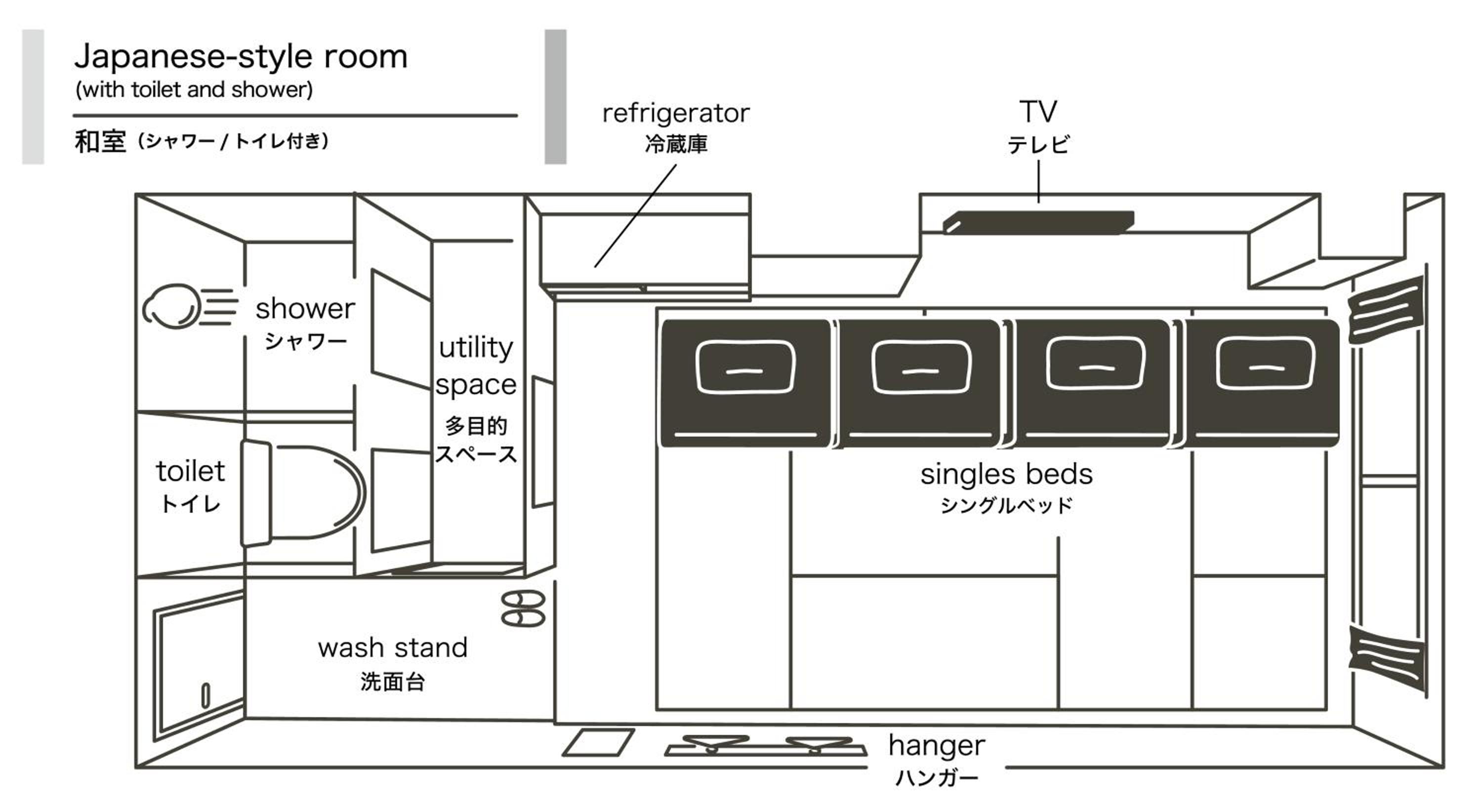 Japanese-Style Room with Private Bathroom - Photo 5
