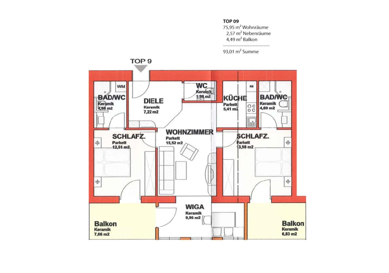 Two-Bedroom Apartment with Mountain View photo 3