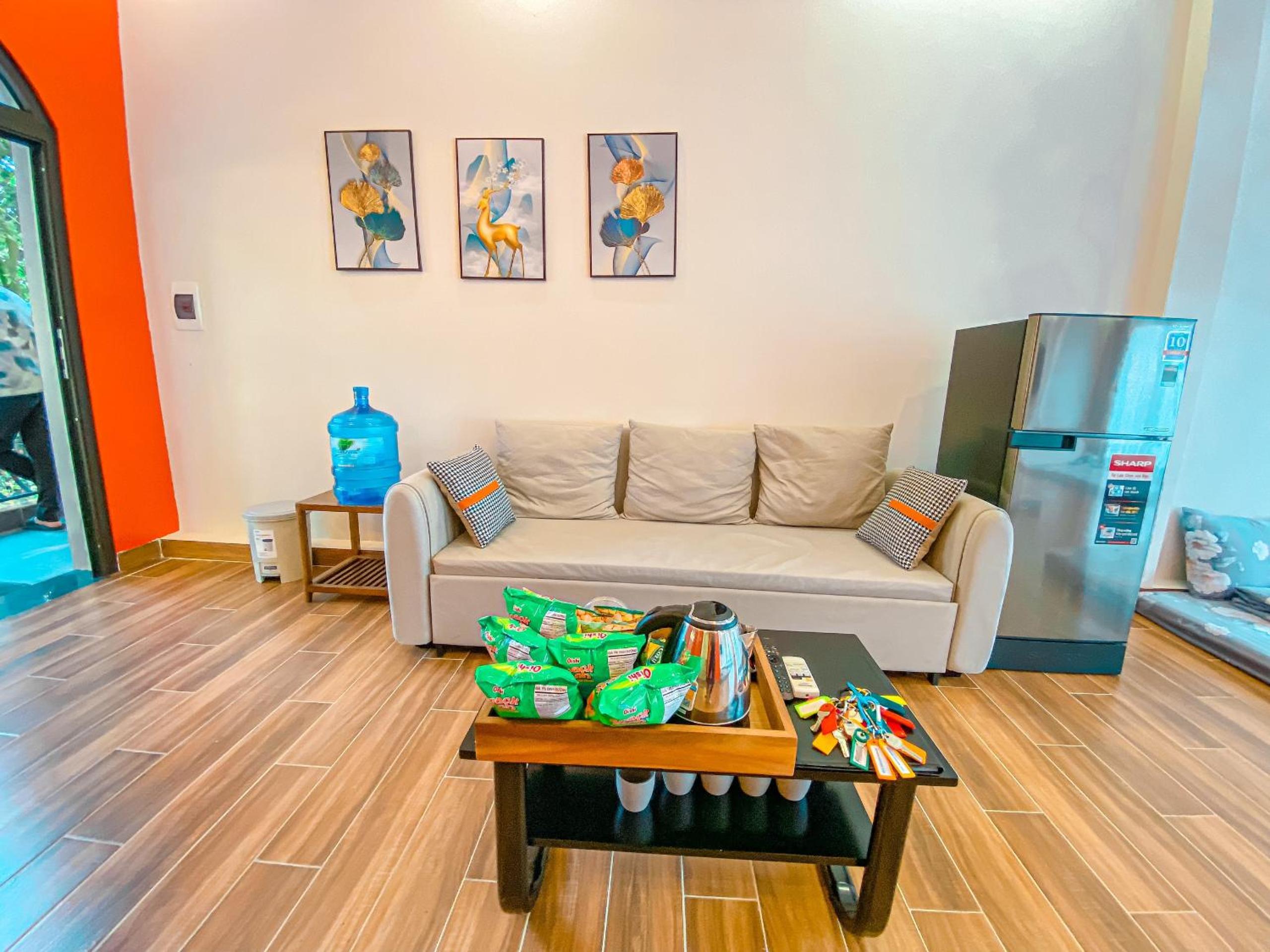 Family Room with Mountain View
