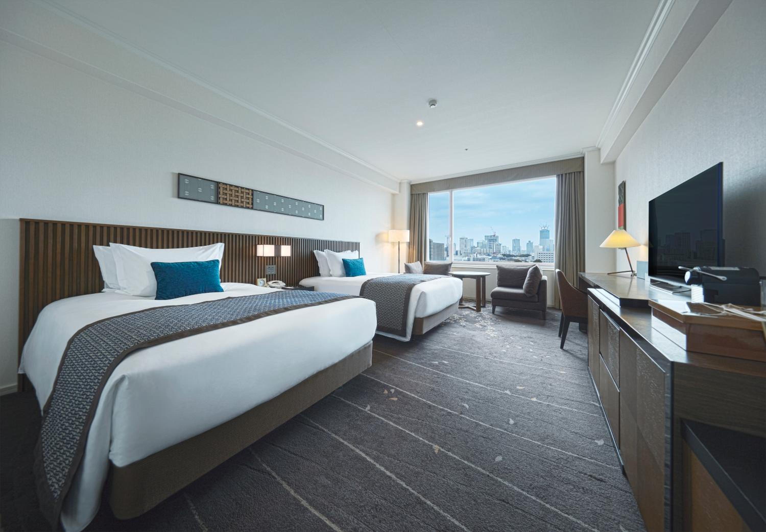 Tower Side Executive Twin (Non-Smoking) with Lounge Access and Lounge Breakfast Included + Sauna Access photo Tower Side Executive Twin (Non-Smoking) with Lounge Access and Lounge Breakfast Included + Sauna Access photo
