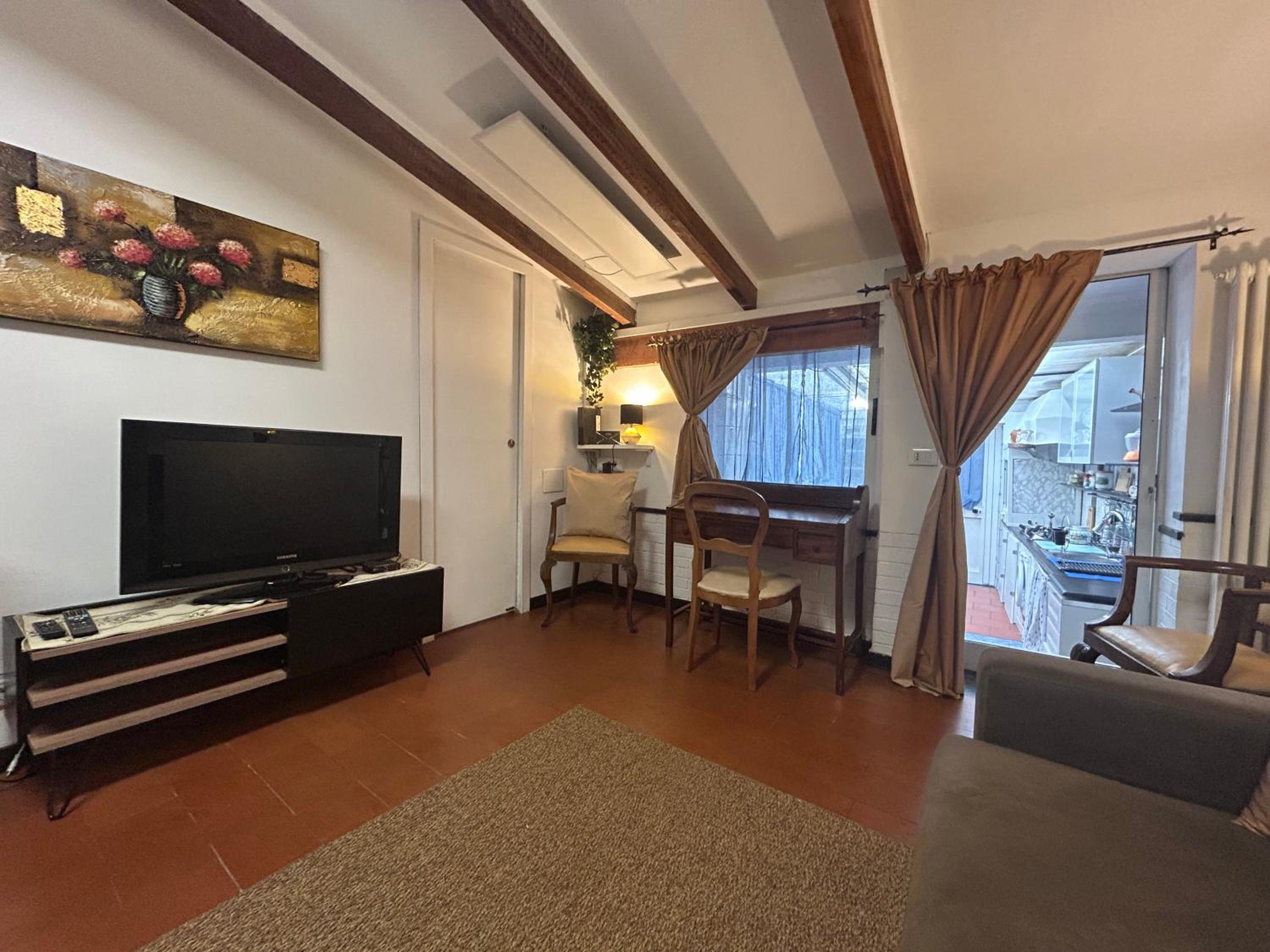 Deluxe One-Bedroom Apartment with Garden View