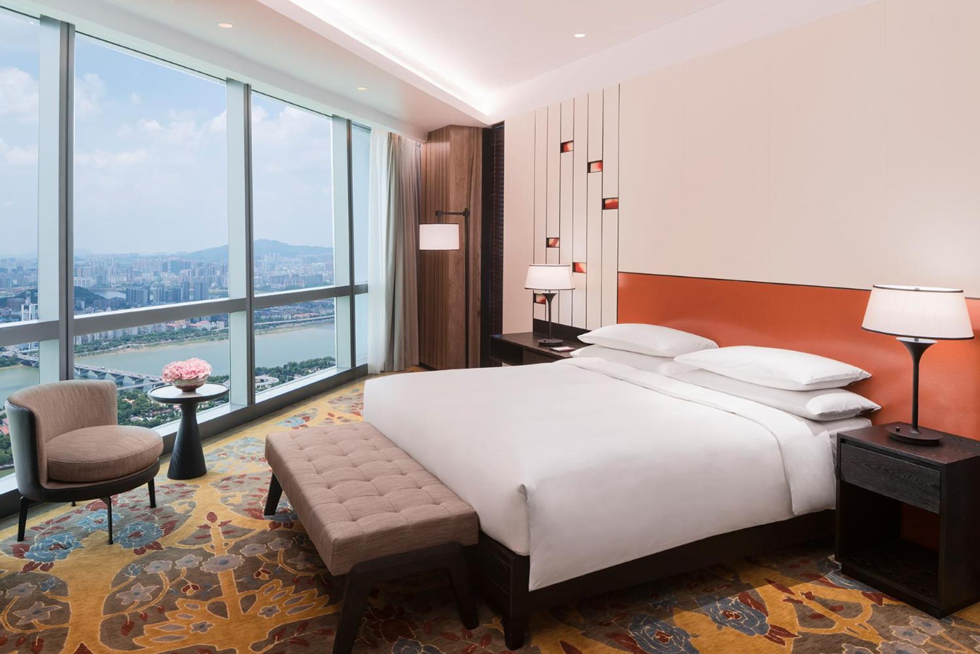 King Suite with River View and Sofa Bed
