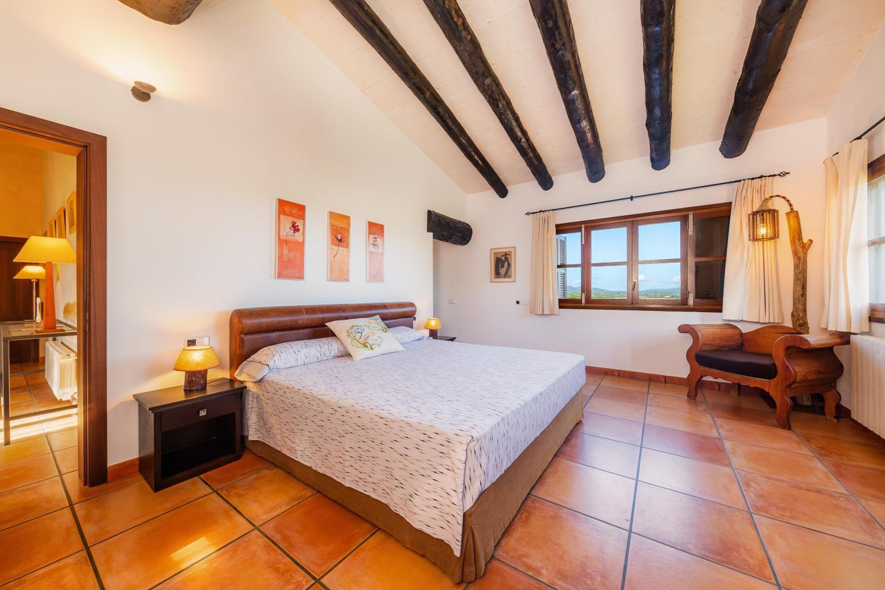 Villa con vistas al jardín