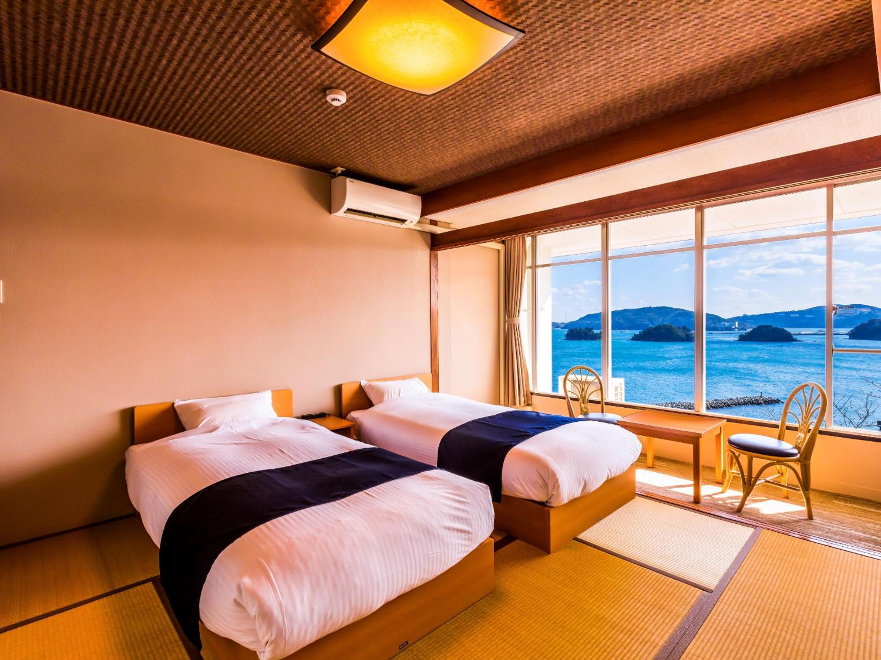Standard Japanese-Style Twin Bed - Shared Bathroom - Non-Smoking photo 1