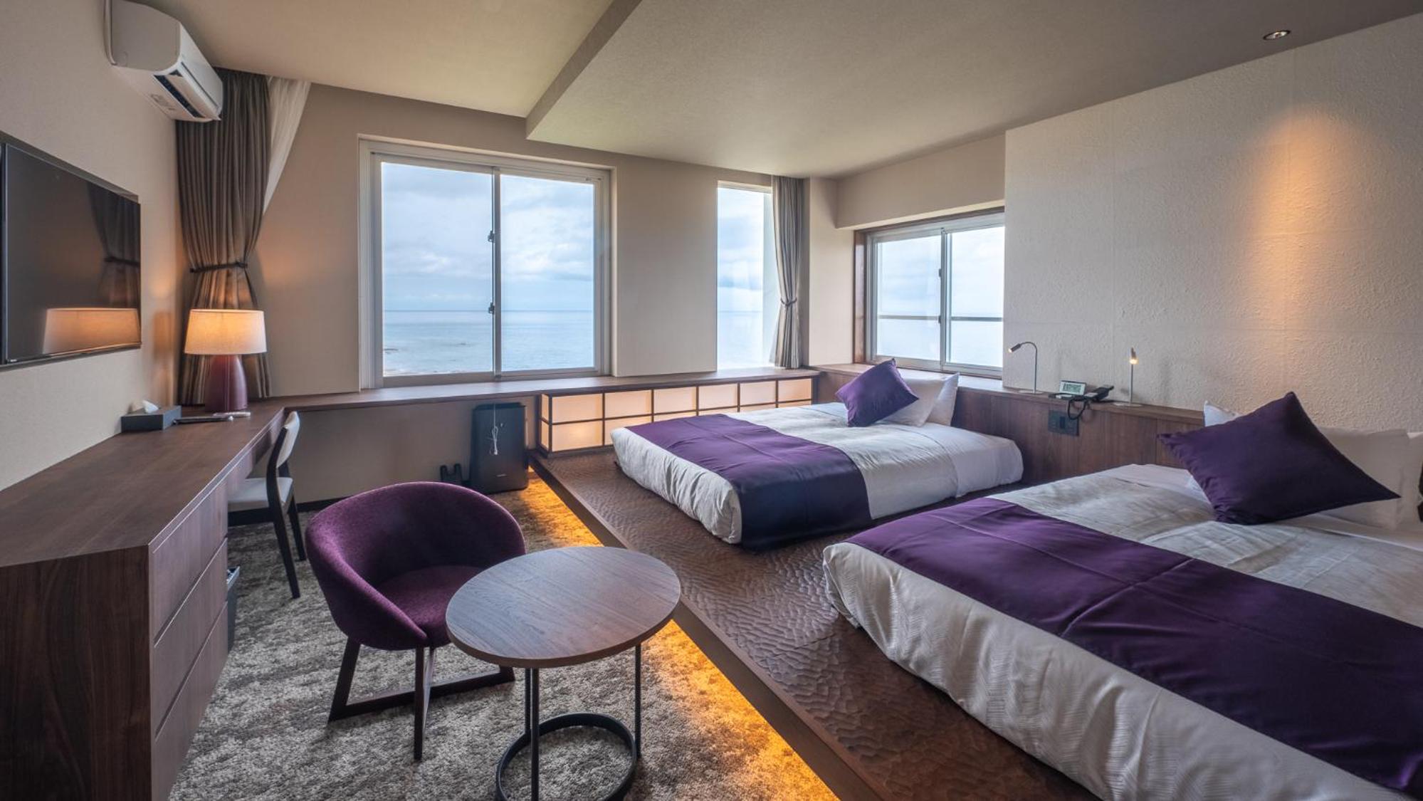 Corner Twin Room with Sea View - UMISORA