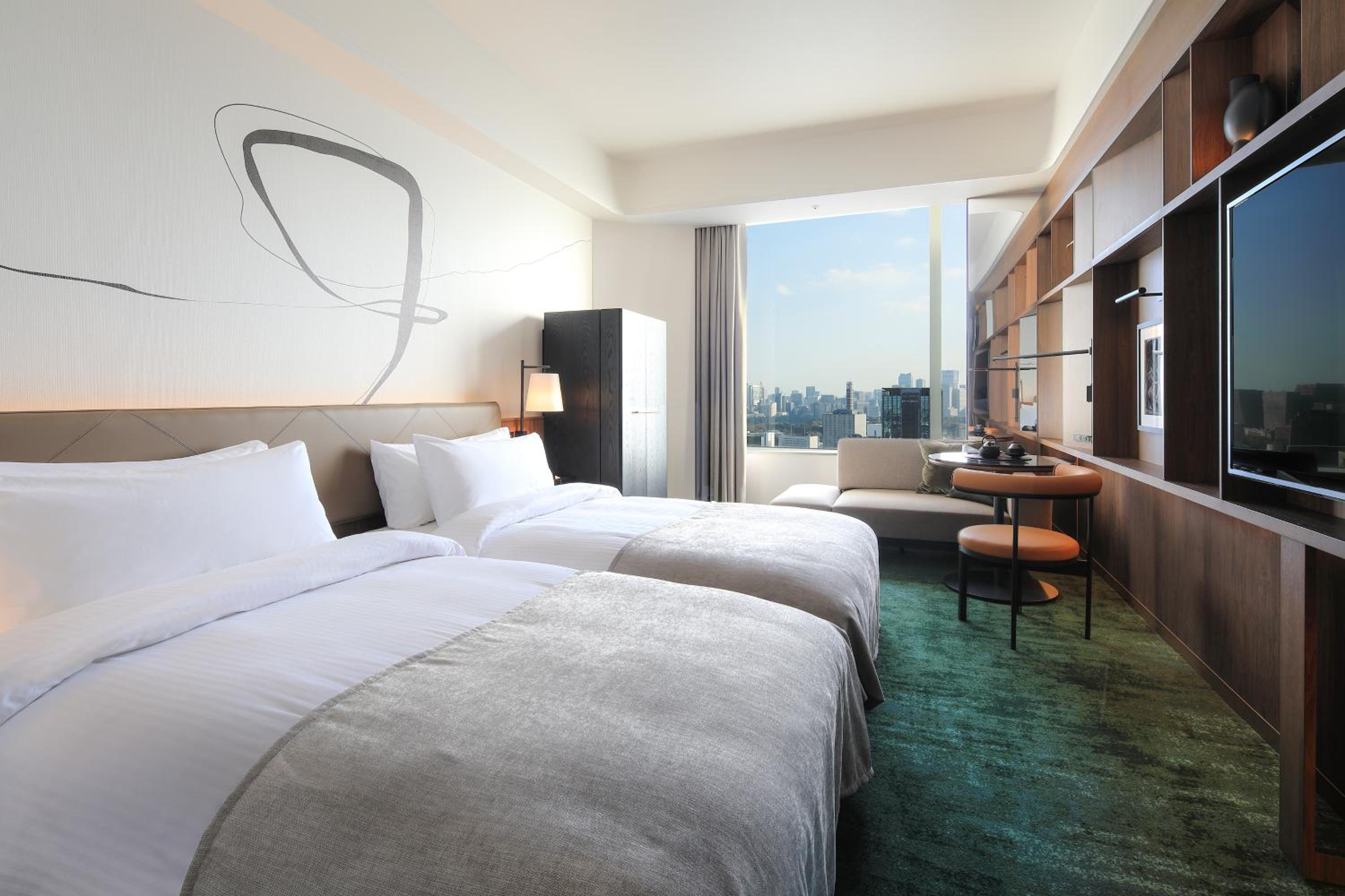 39th-41st Floor Executive Room Twin - Non-Smoking (with breakfast / Additional breakfast fee will be charged for children under 6 y/o)