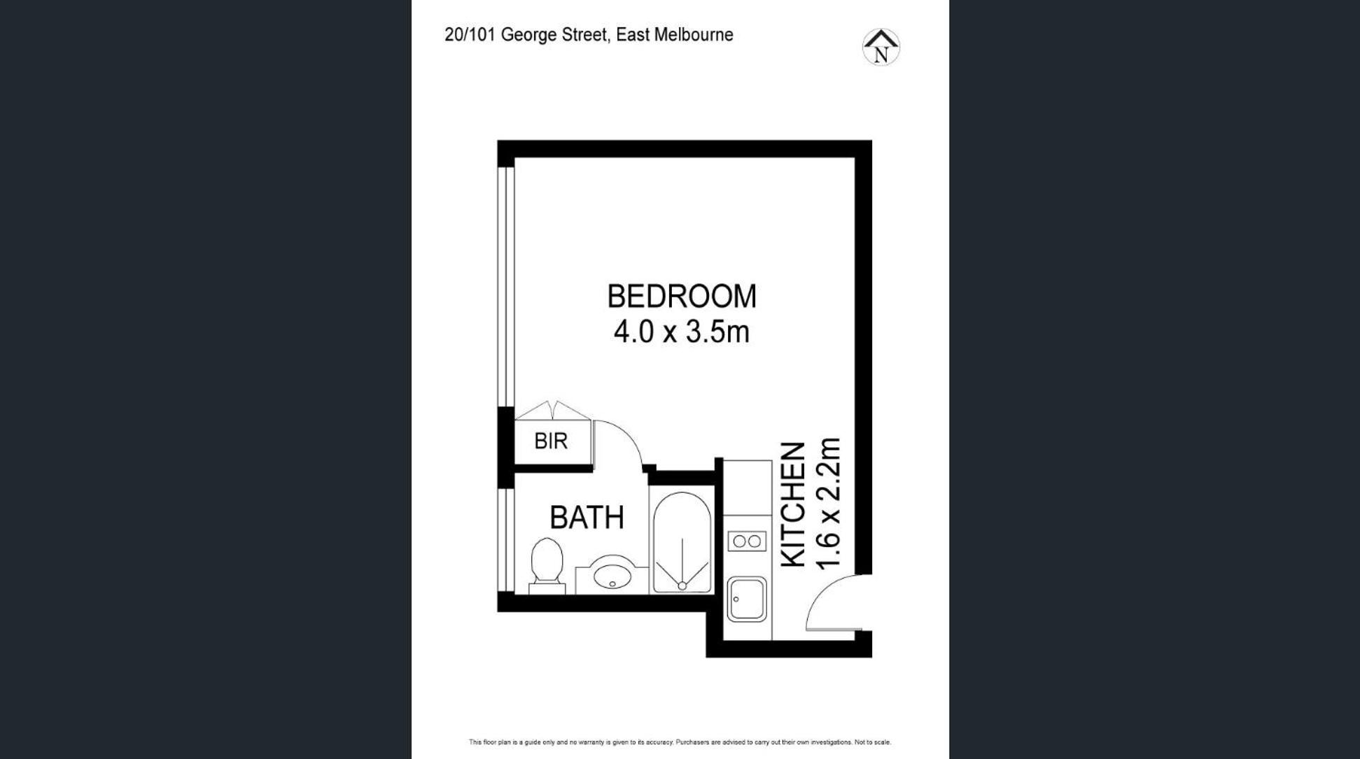 Studio Apartment King Bed - Photo 6