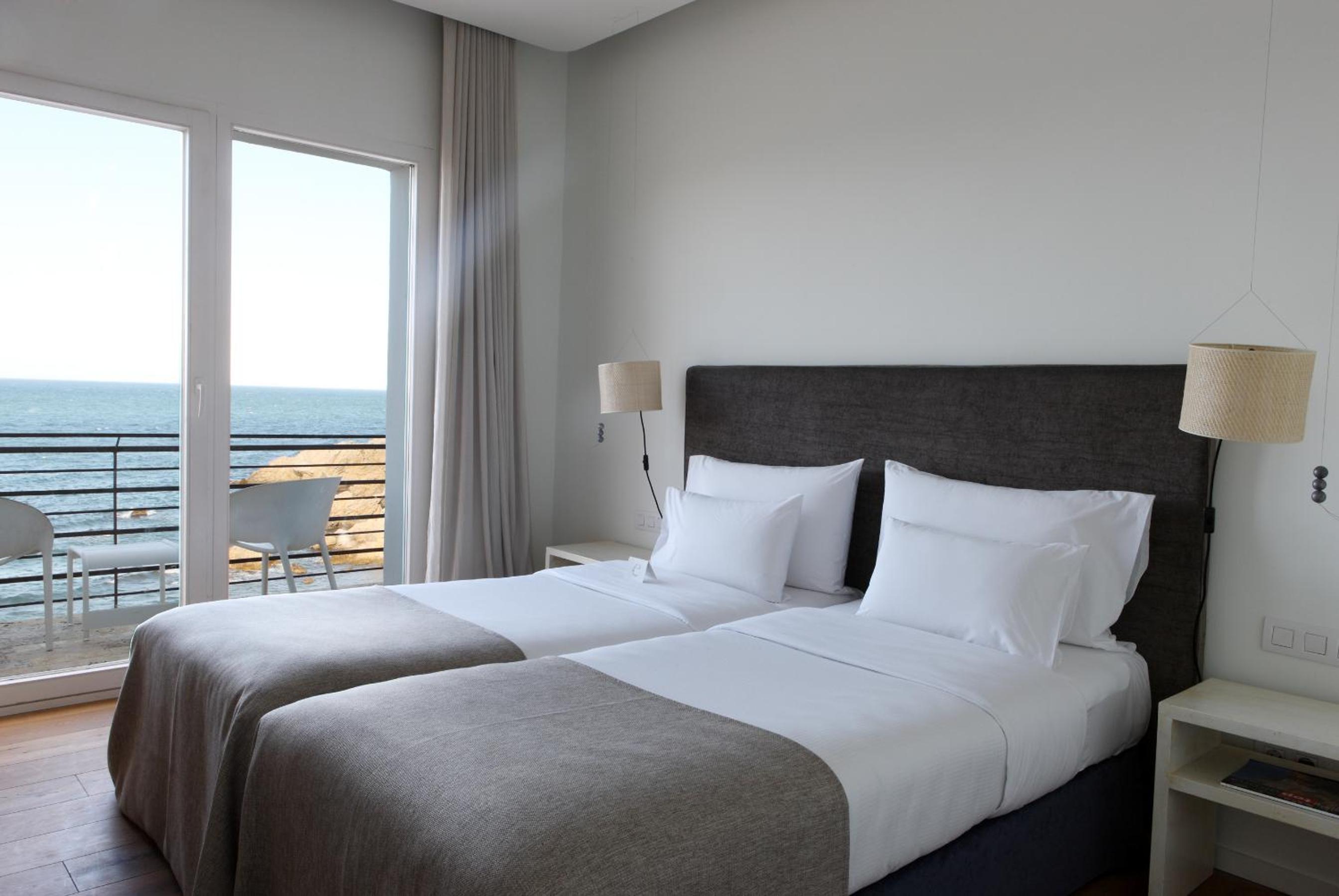 Habitación Doble con Vista al Mar y Balcón