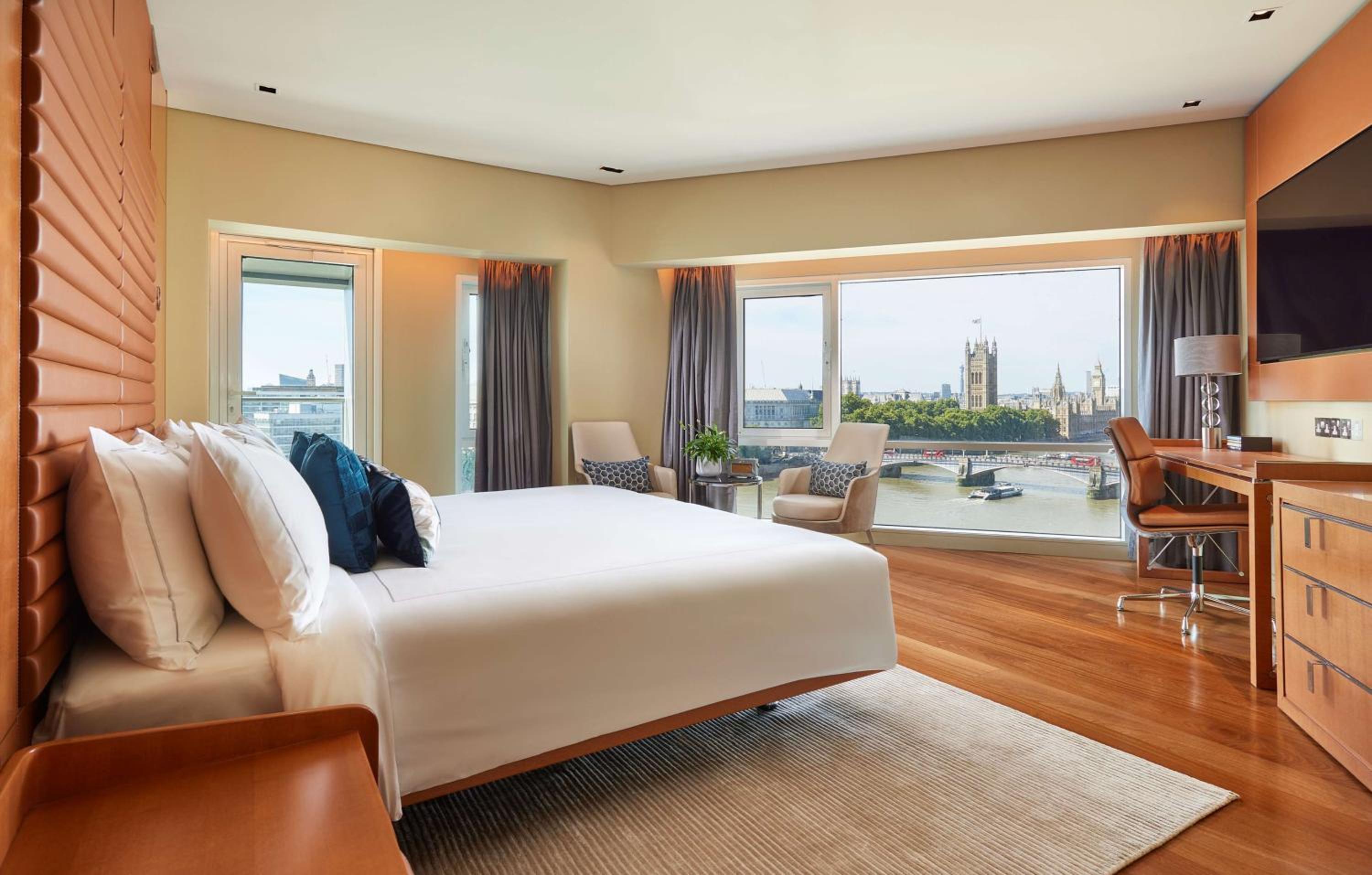 Two-Bedroom Suite with Balcony and River View