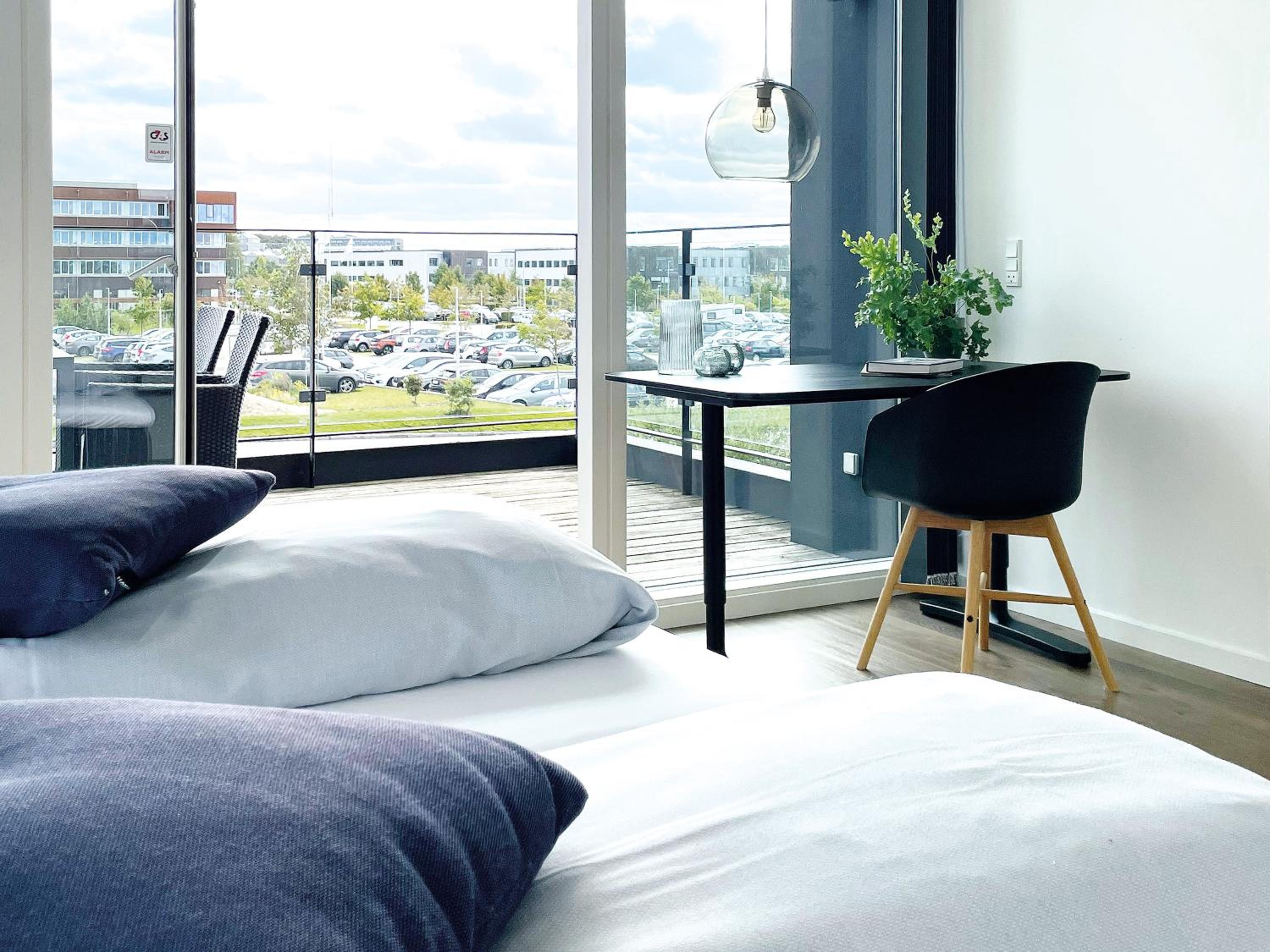 Studio with Balcony