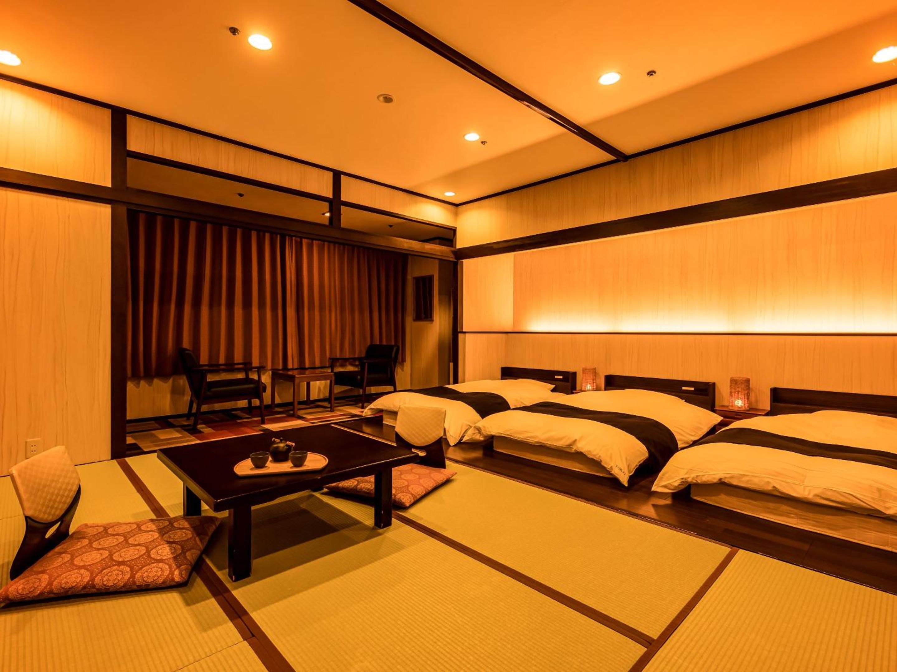 Standard Japanese-Style Triple Beds Room - Indoor Bath - Non-Smoking