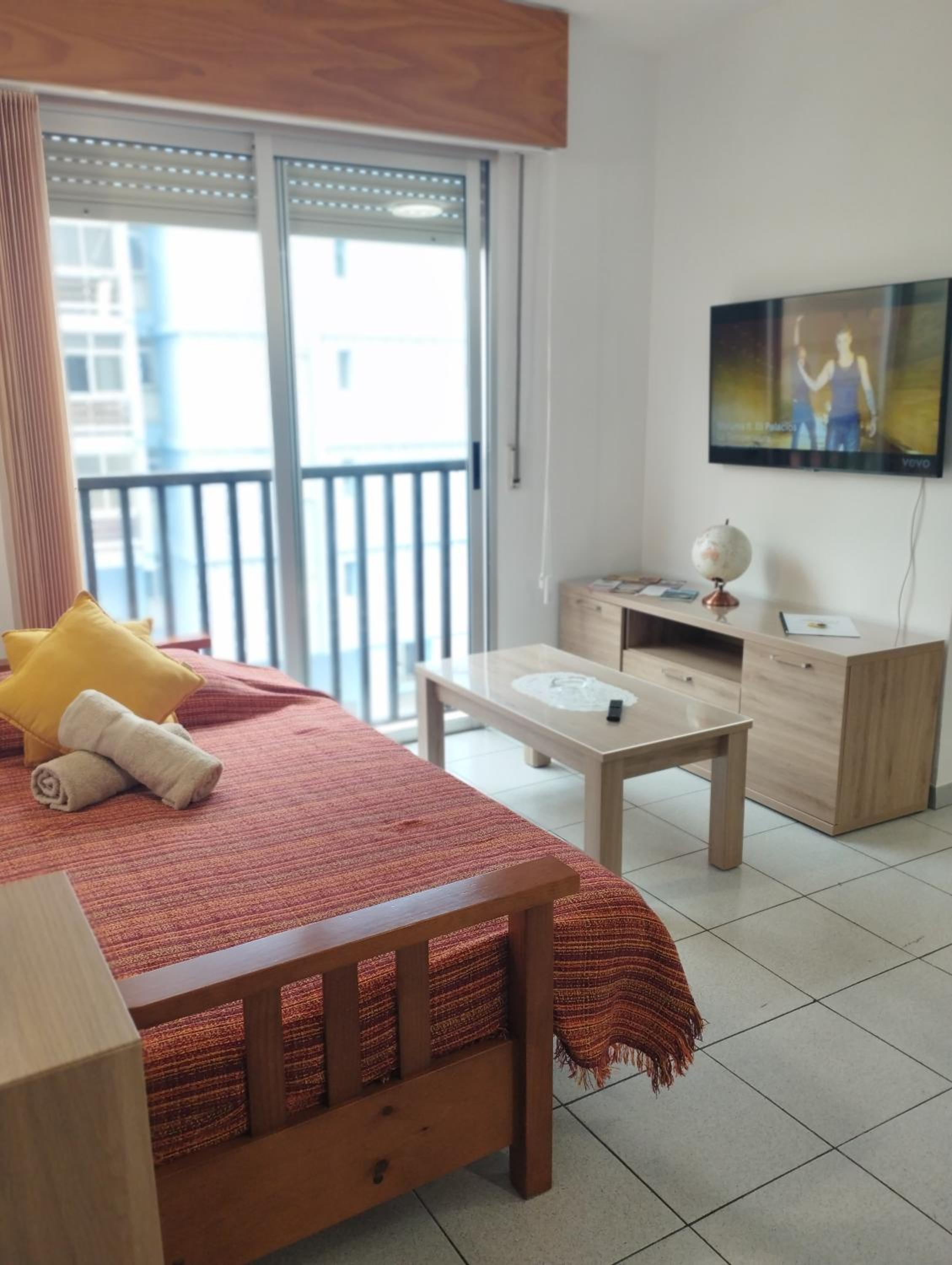 Apartamento con vista al jardín