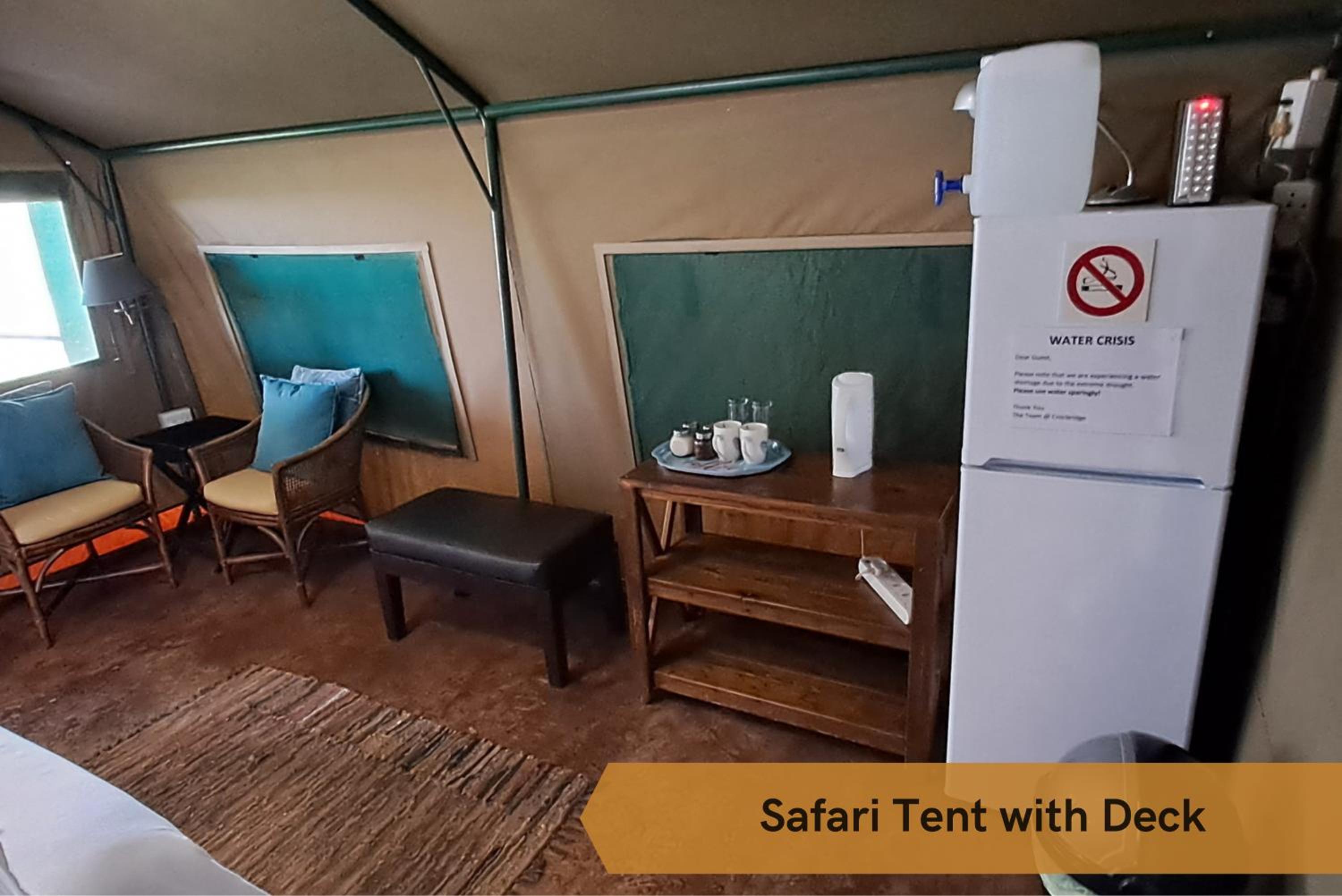 Safari Tent with Deck photo 3