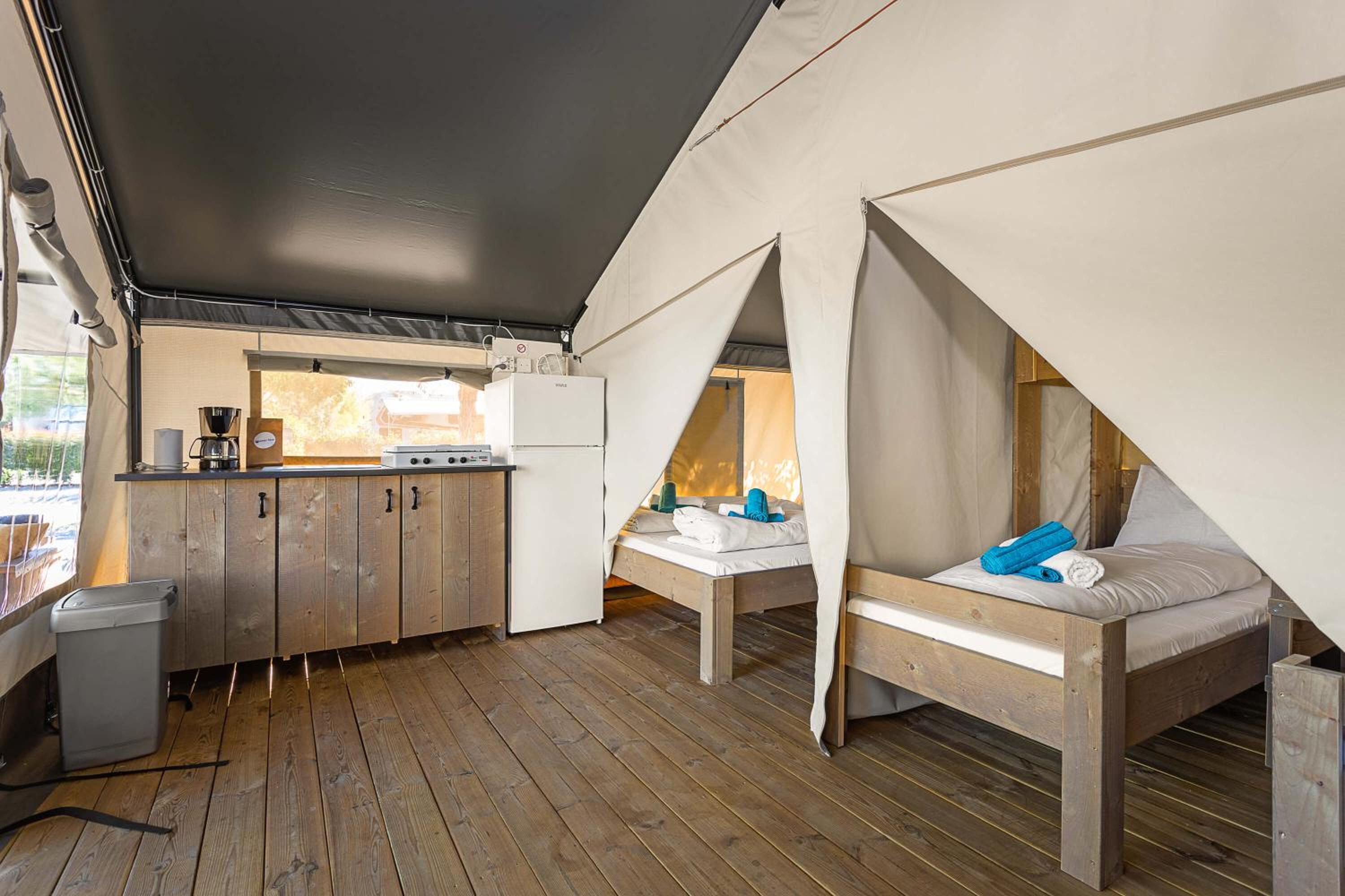 Comfort Safari Tent + Airco