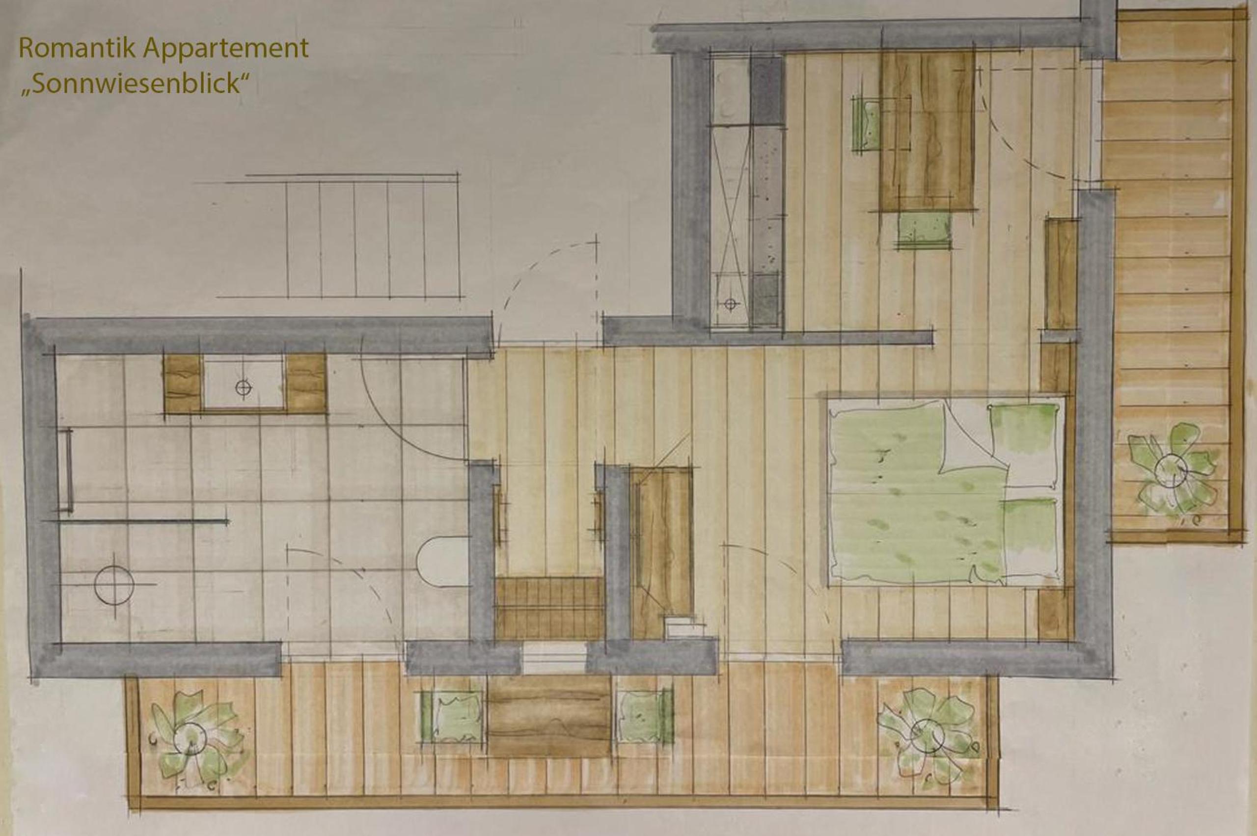 One-Bedroom Apartment with Balcony photo 3