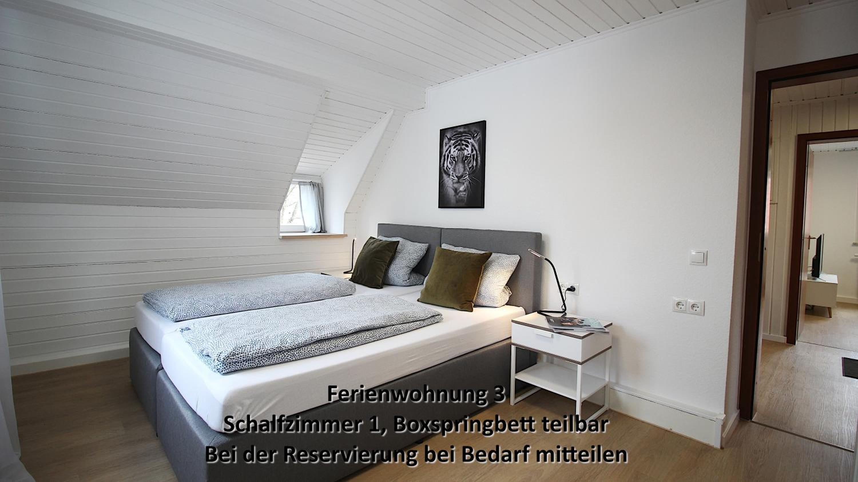 Ferienwohnung Nr. 3 mit 2 Schlafzimmer, Wohnzimmer, gemeinsame Terrasse und Stellplatz im Carport photo 1