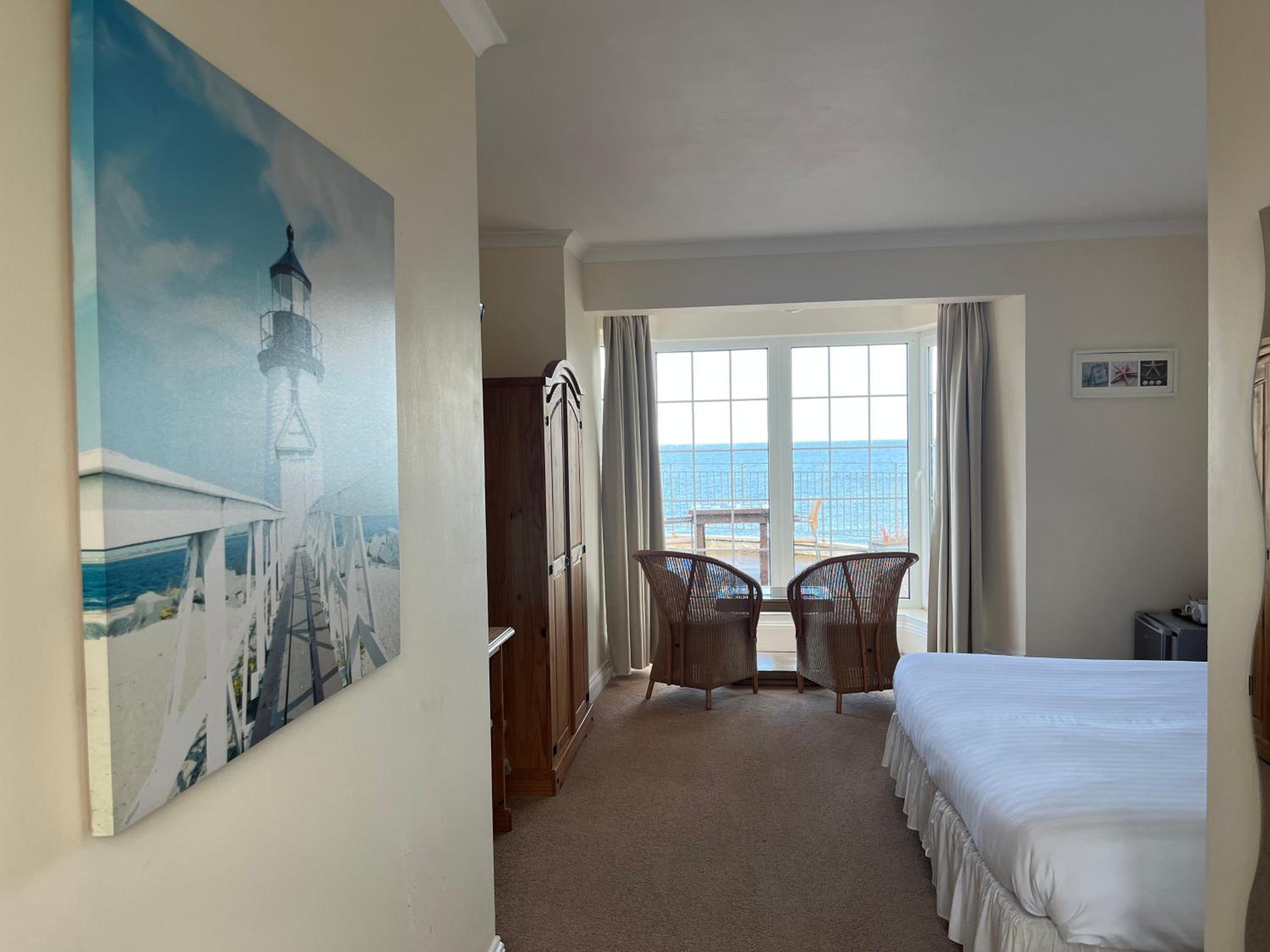 Deluxe Double Room with Balcony and Sea View