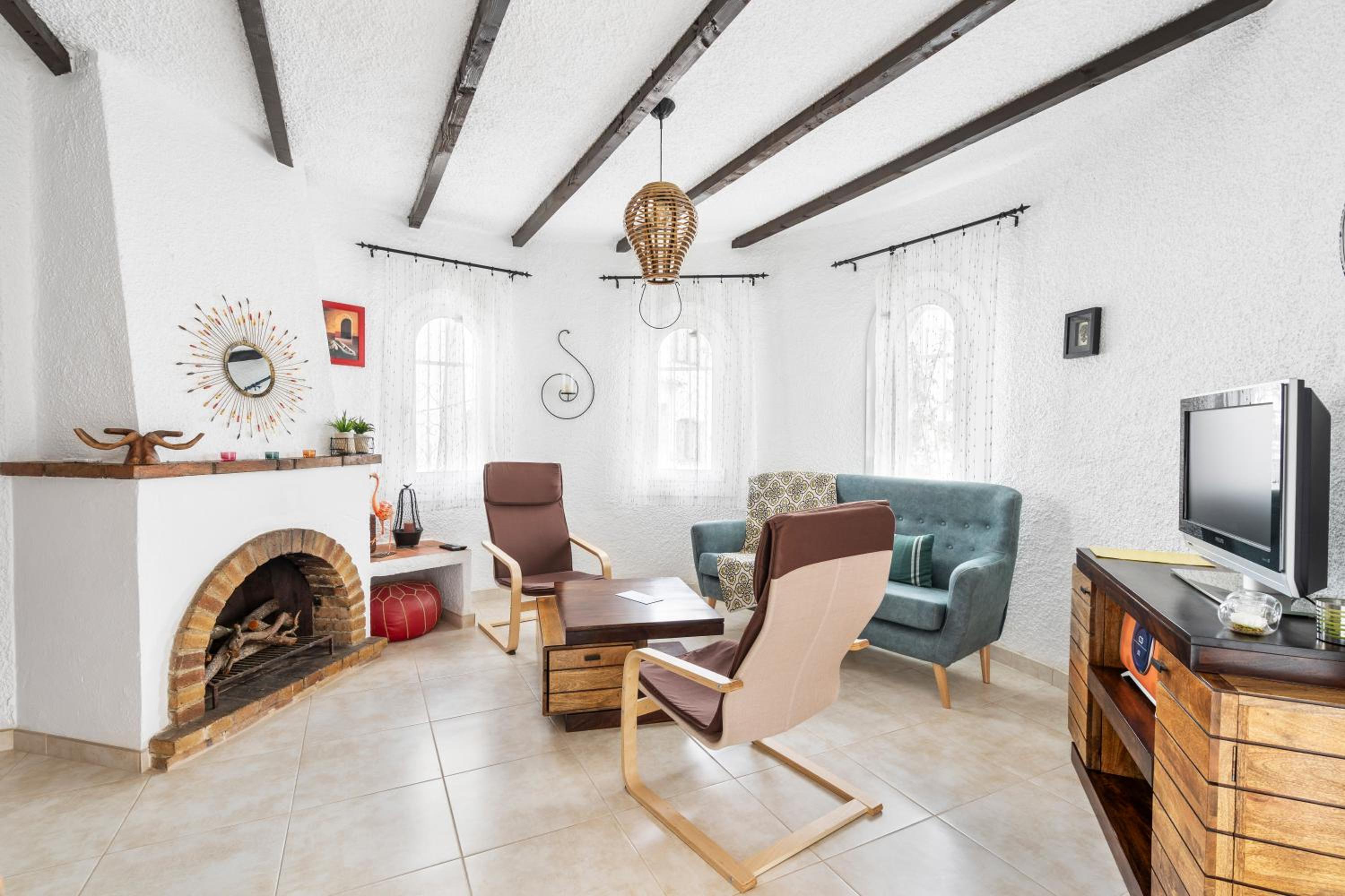 Apartamento con vista a la piscina