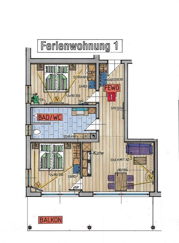 Two-Bedroom Apartment