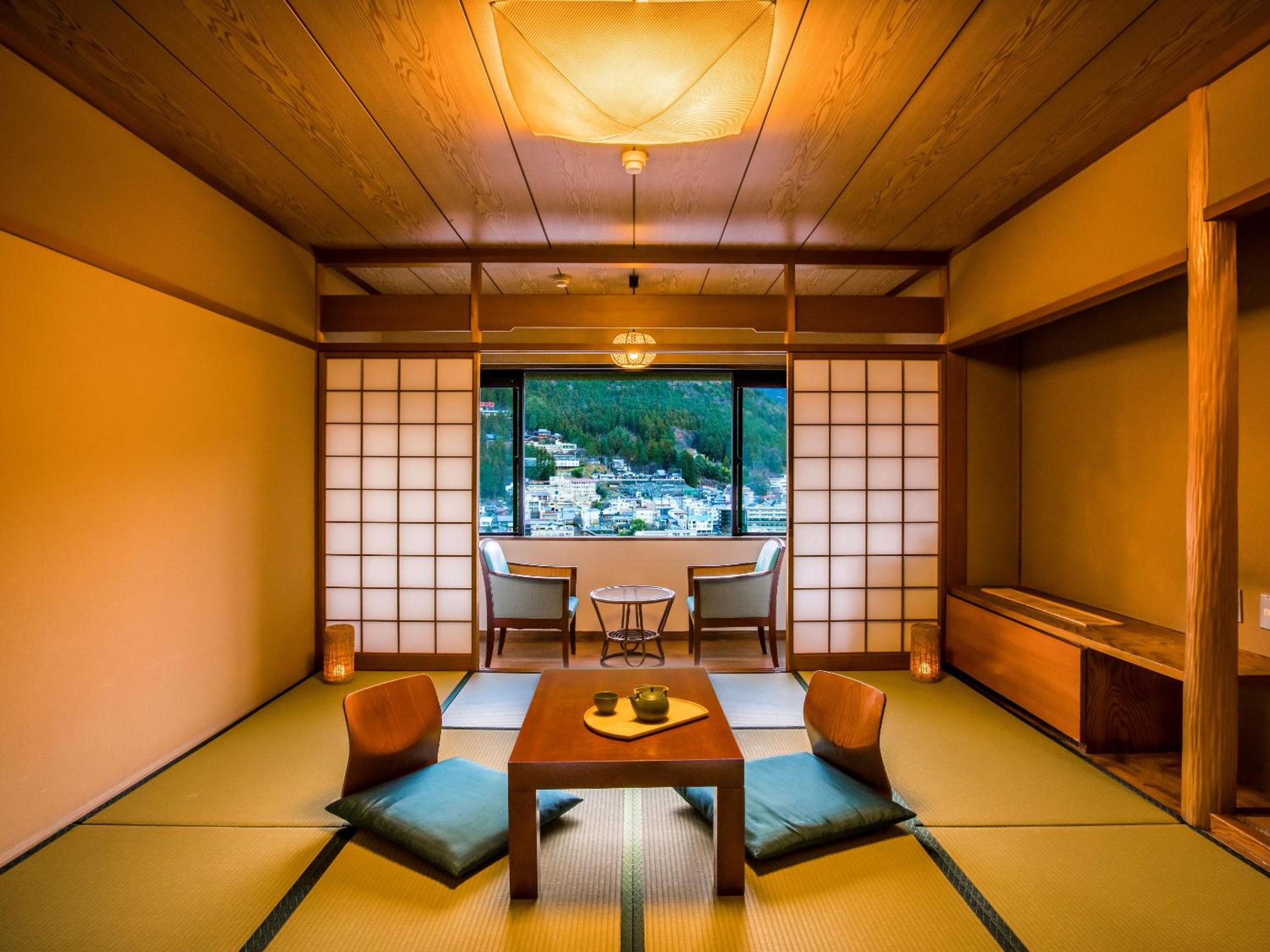 Standard Japanese Style Room With City View (5adults)