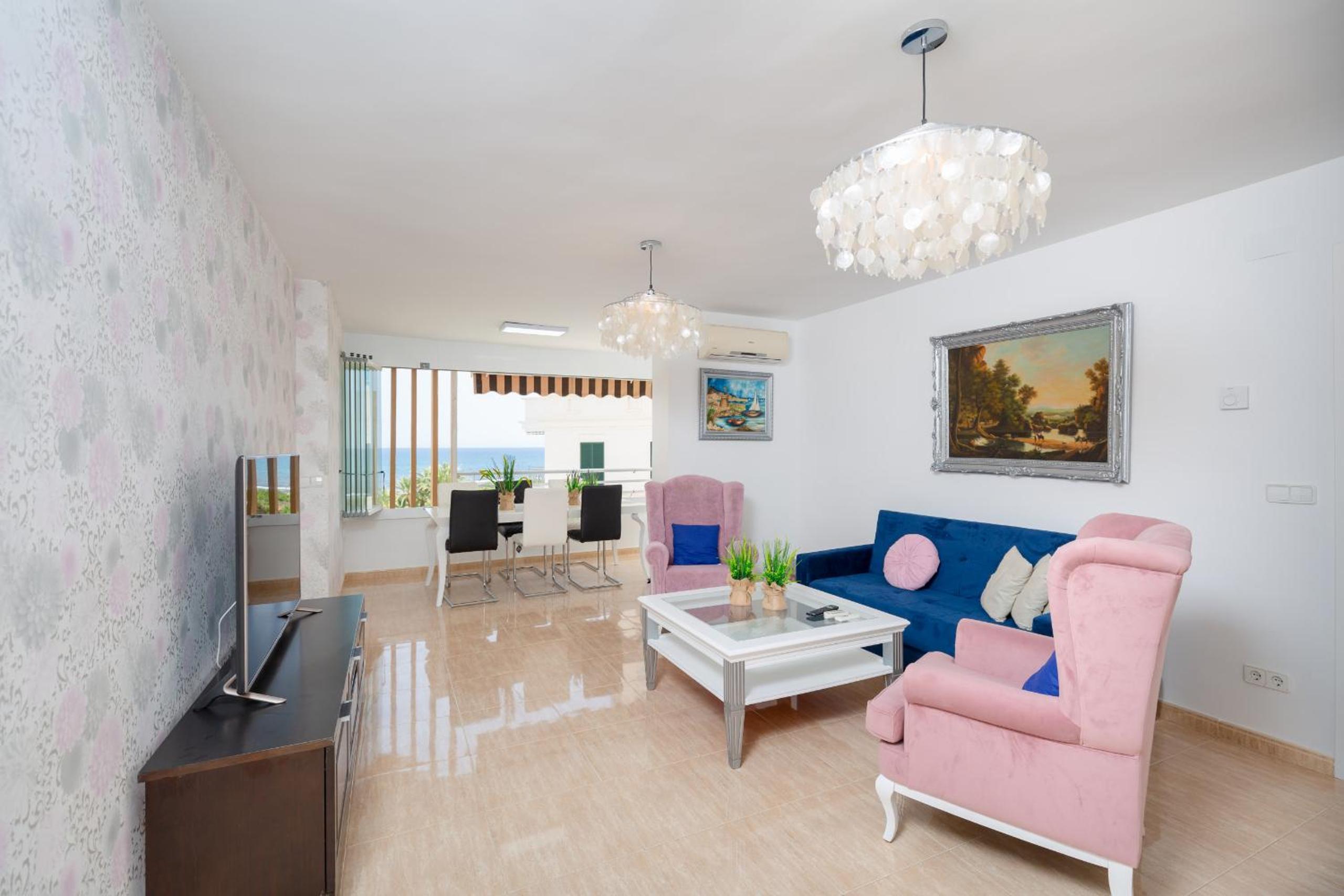 Apartamento con vista al mar