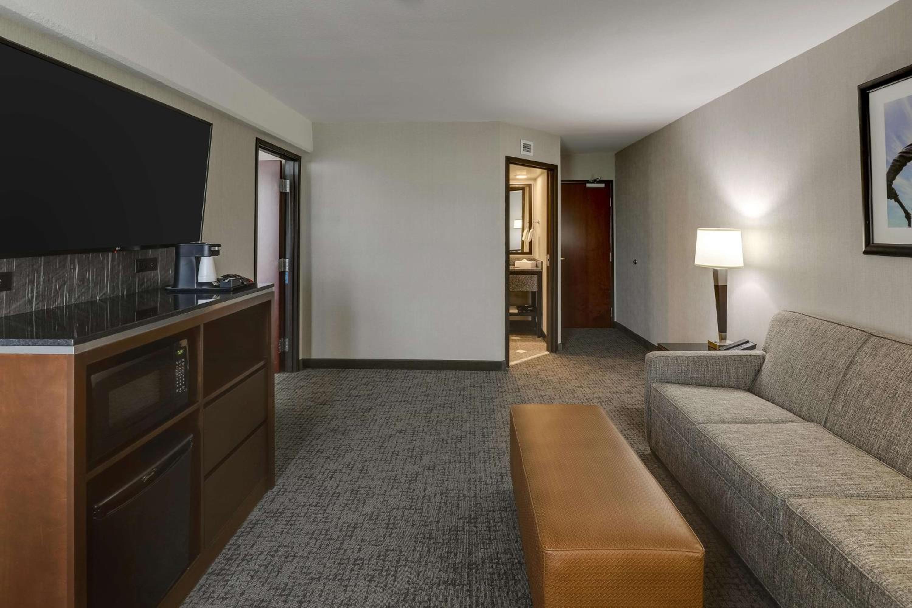 Suite with Two Queen Beds and Sofa Bed - Accessible, Roll-In Shower - Photo 1