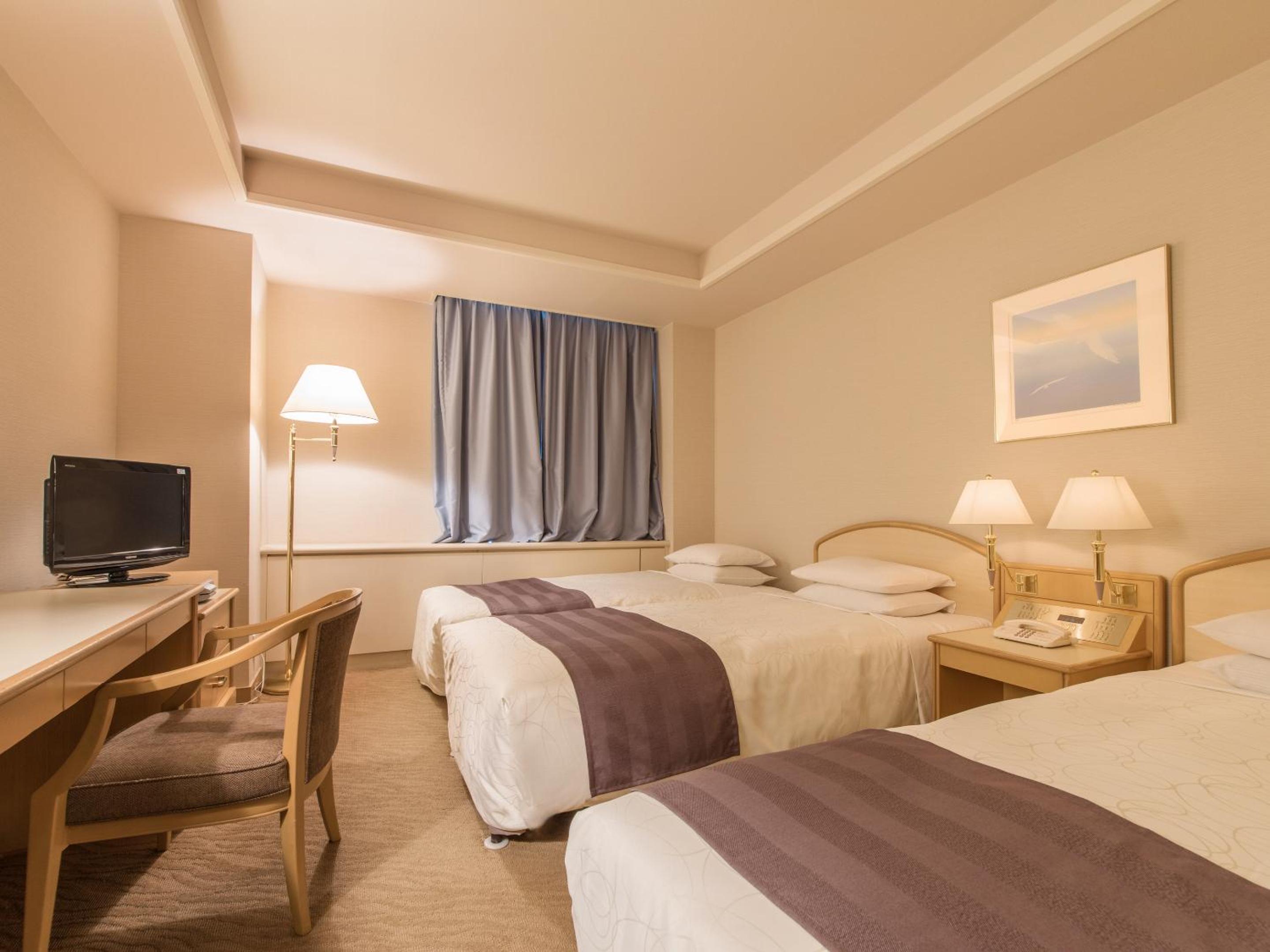 Standard Twin Room with Park View (3 Adults) - Non-Smoking - Photo 3