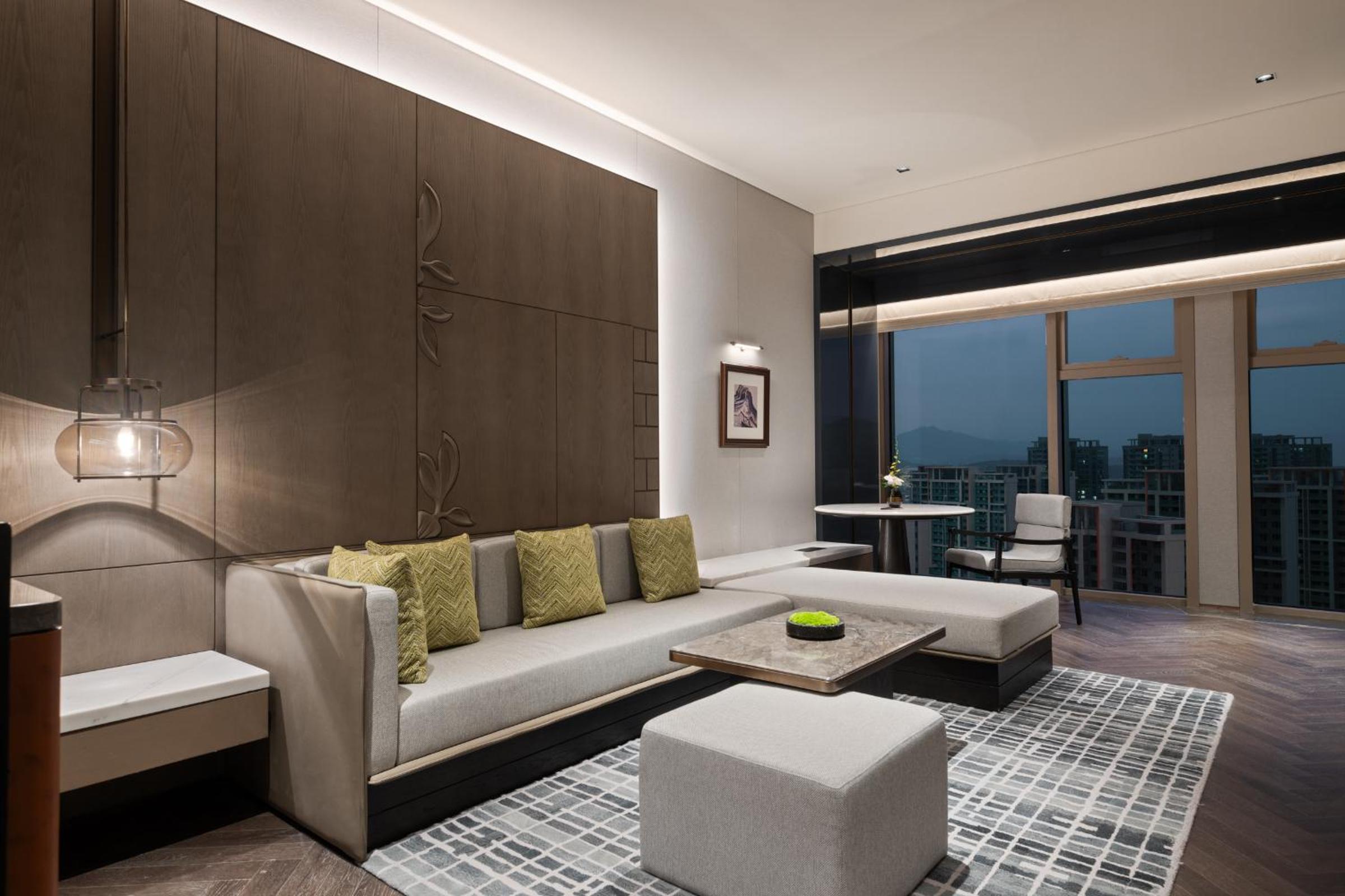 Deluxe King Suite with City View photo 2