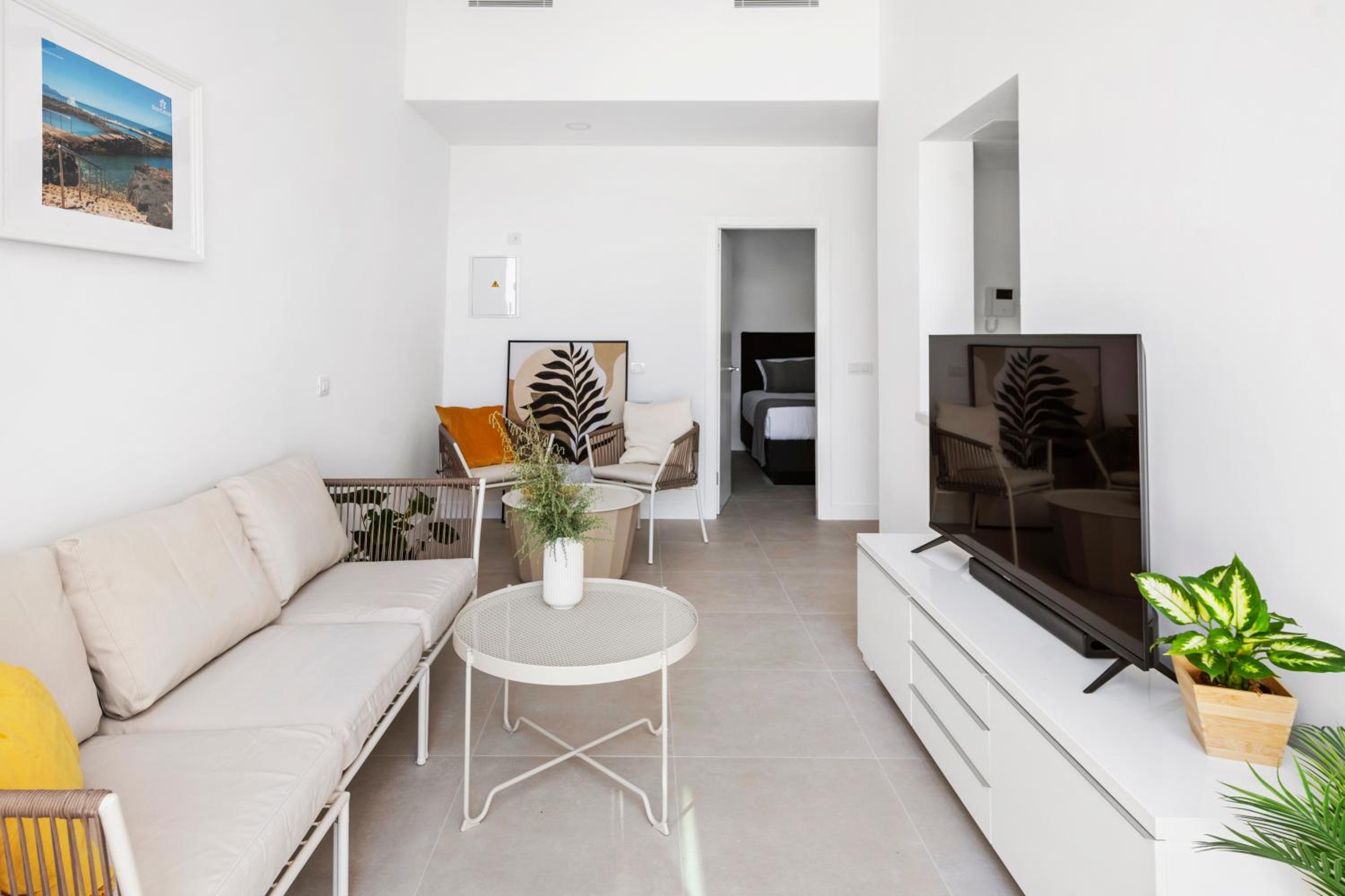 Apartamento con vista a la piscina