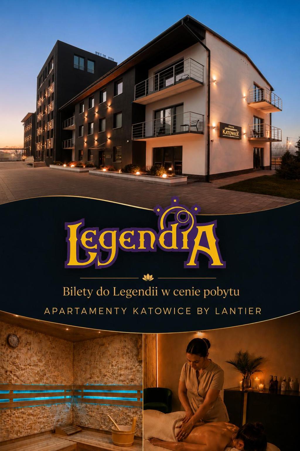 Deluxe Room + VOUCHER to Legendia Silesian Amusement Park