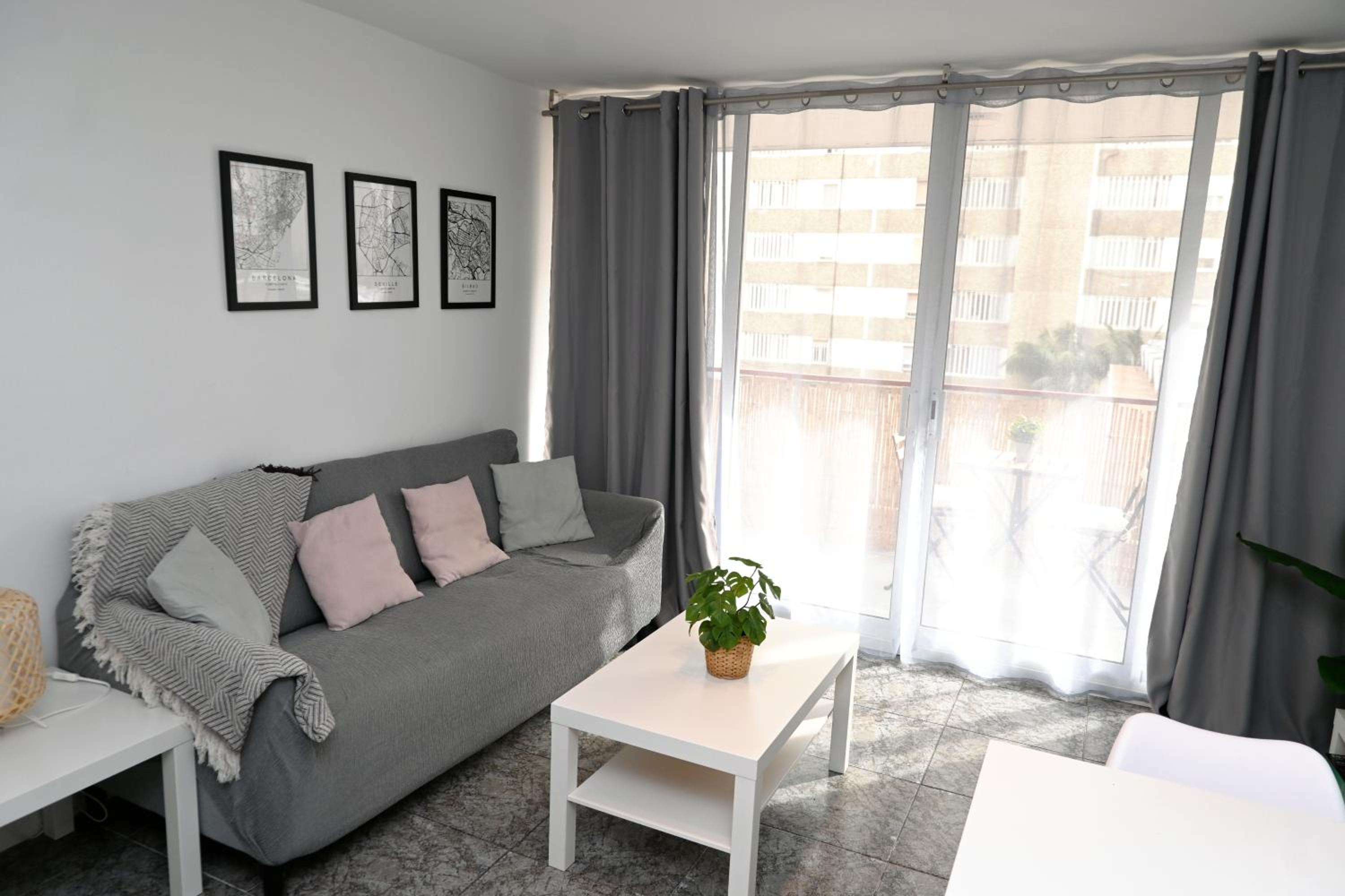 Apartamento de tres habitaciones