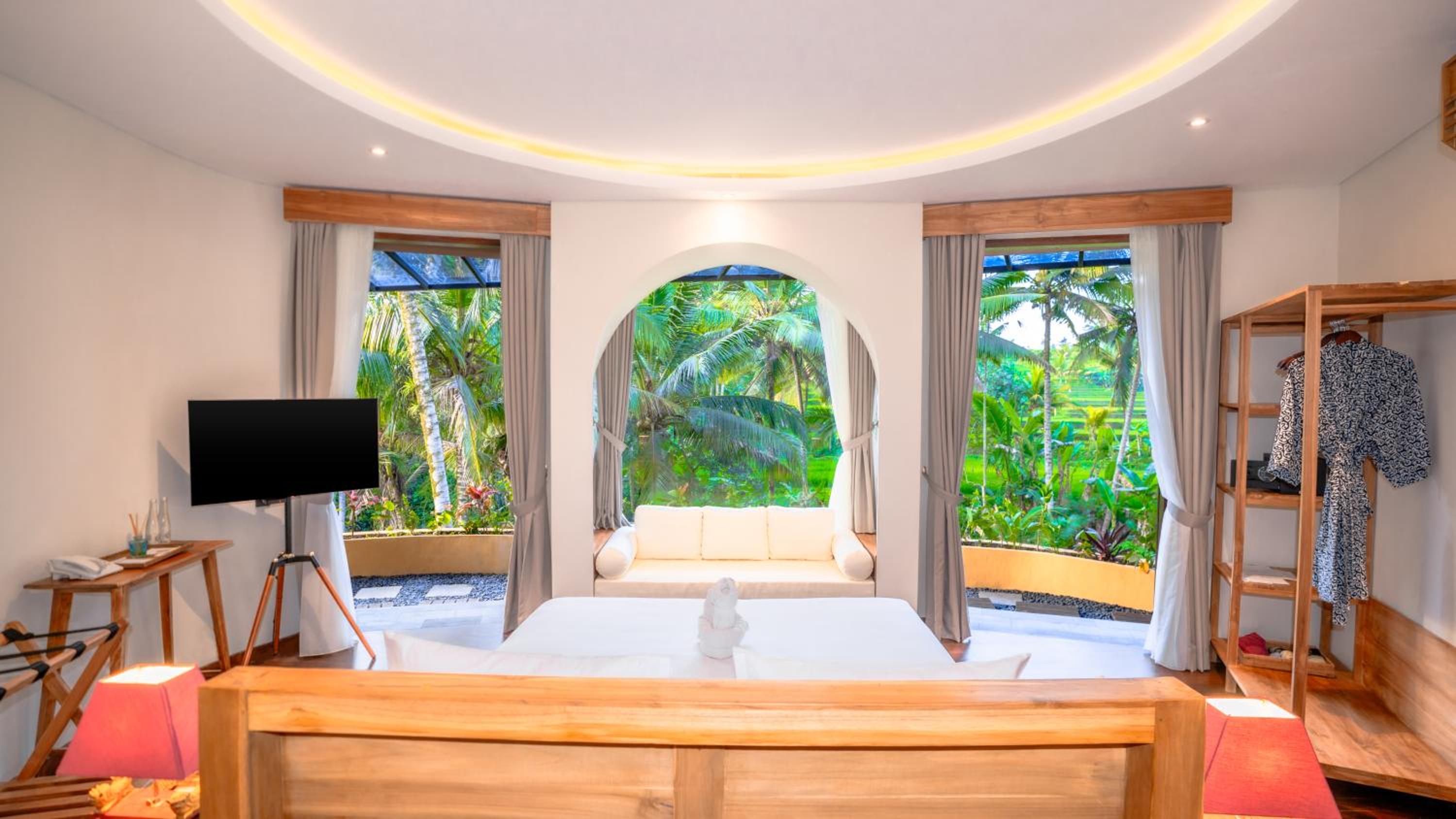 Two Bedroom Rice Terrace Pool Villa with Jacuzzi and Living Room photo 1