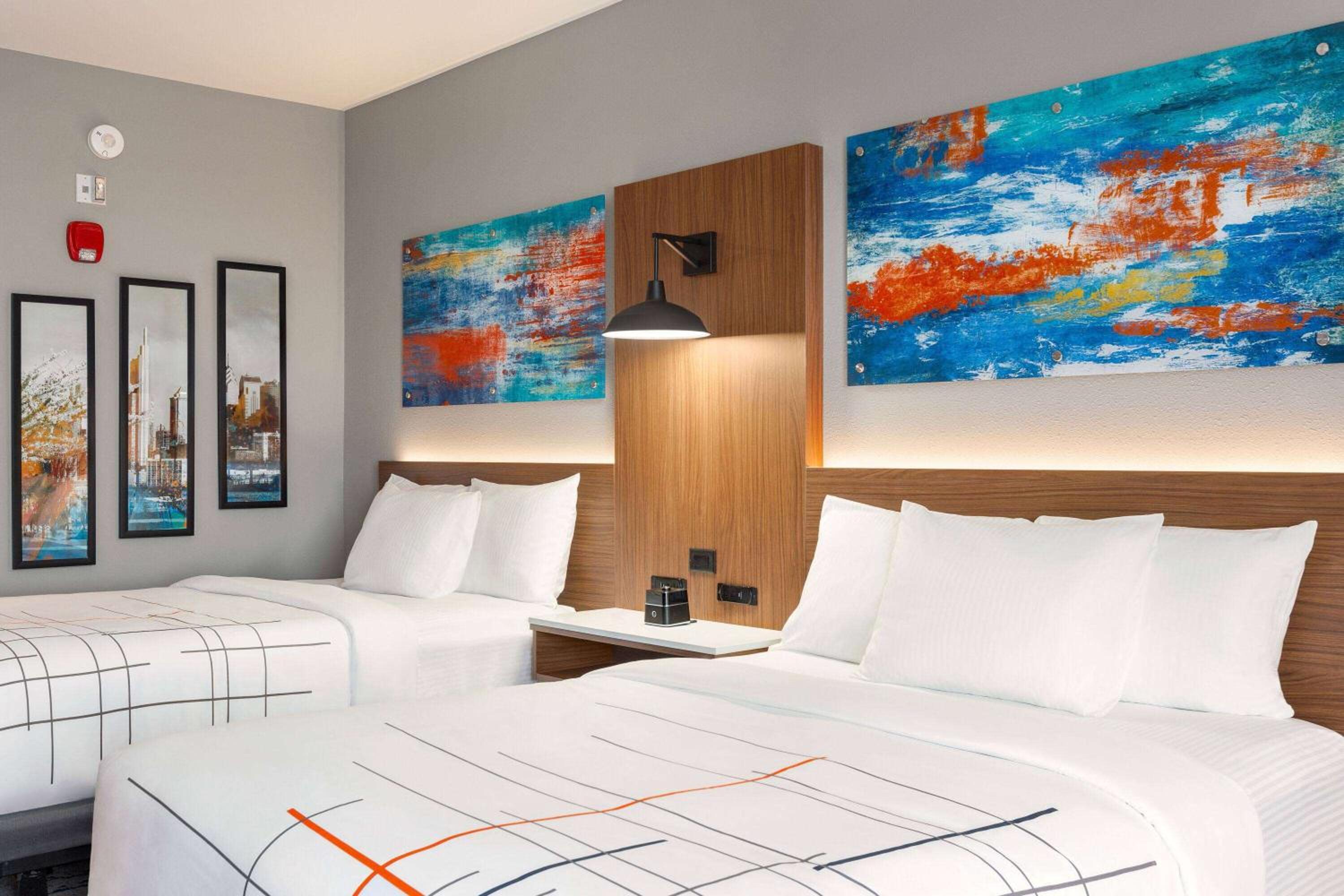 Queen Room with Two Queen Beds and Tub with Grab Bars - Mobility and Hearing Accessible/Non-Smoking - Photo 1
