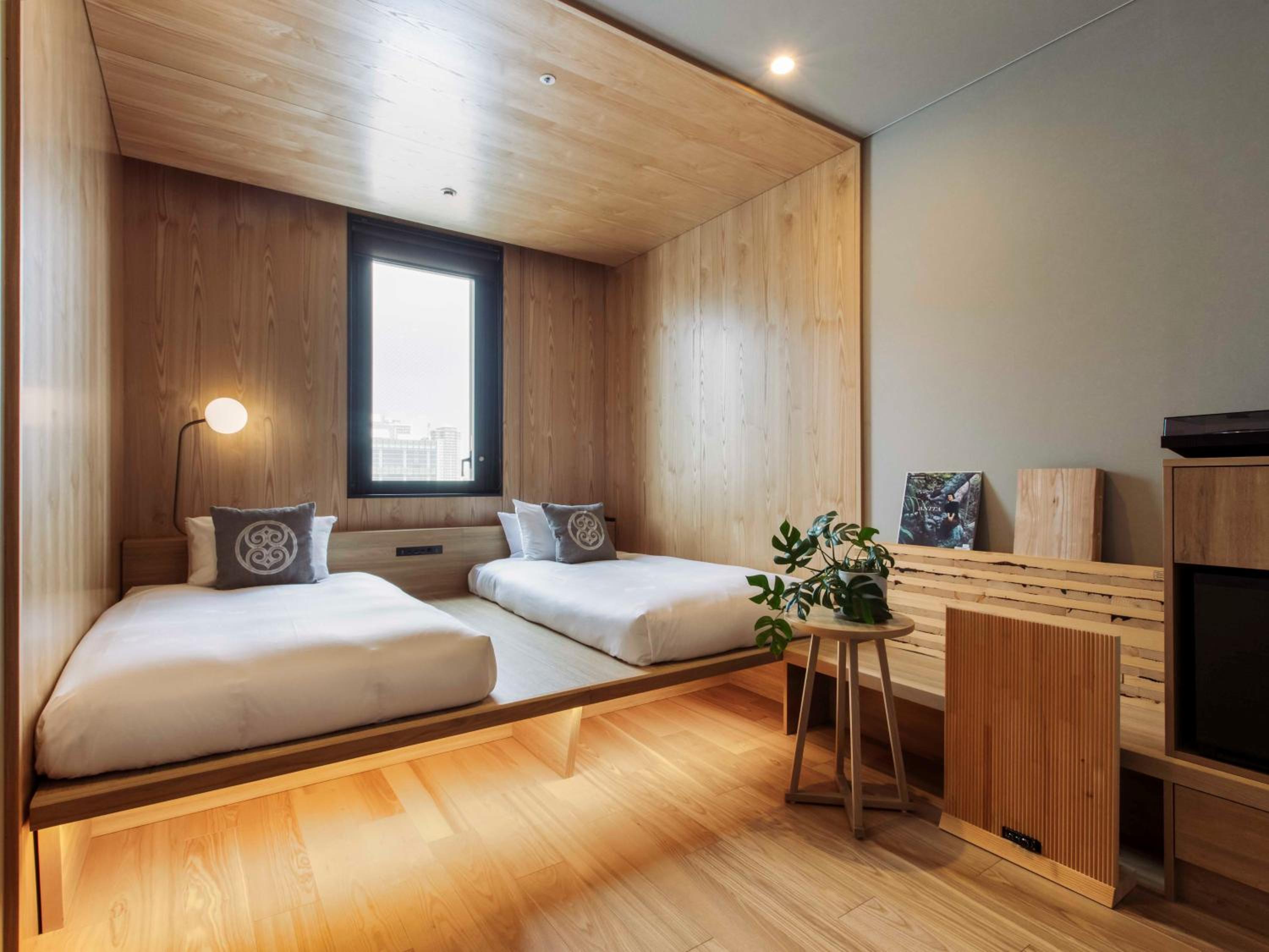 Deluxe Twin Room with Park View - Cabin Floor - Photo 3