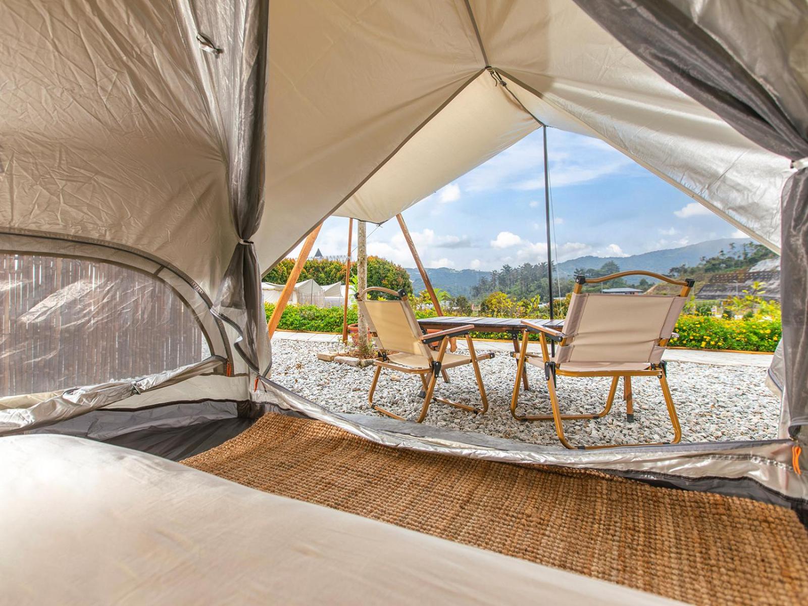  Hexagon Tent 2 Pax ( Shared Bathroom)  photo 3