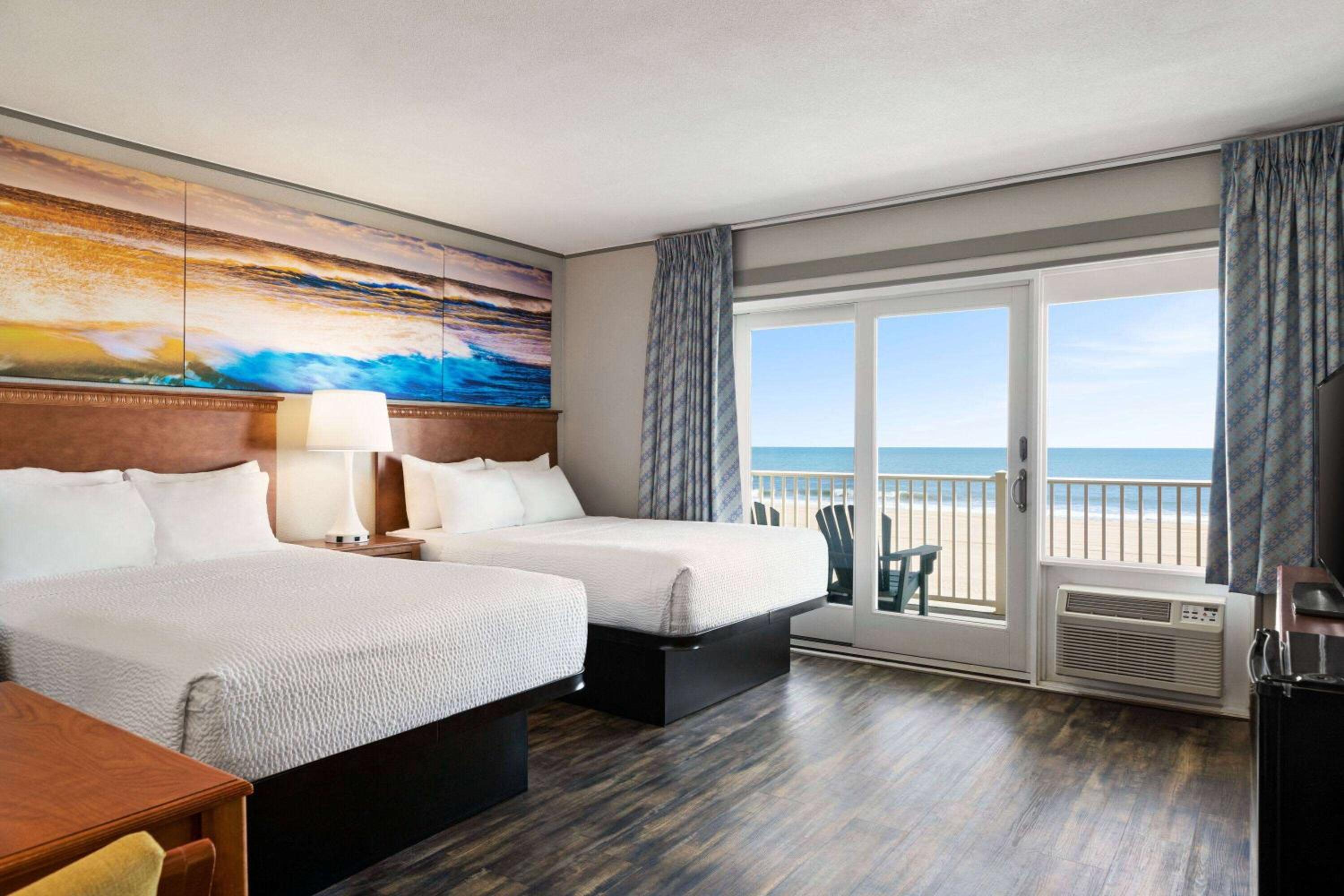 Room with 2 Double Beds and Ocean Front, First Floor, Non-Smoking photo 1