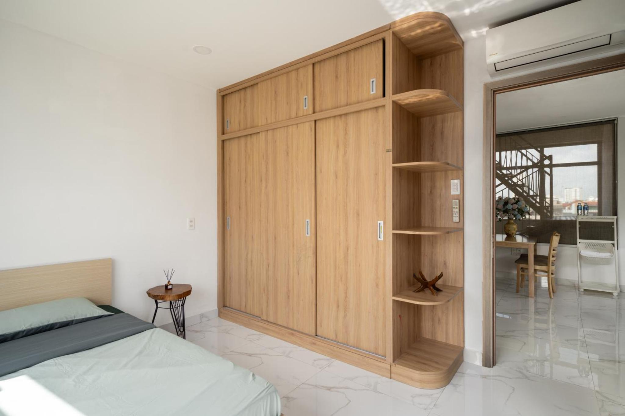 Studio with Balcony