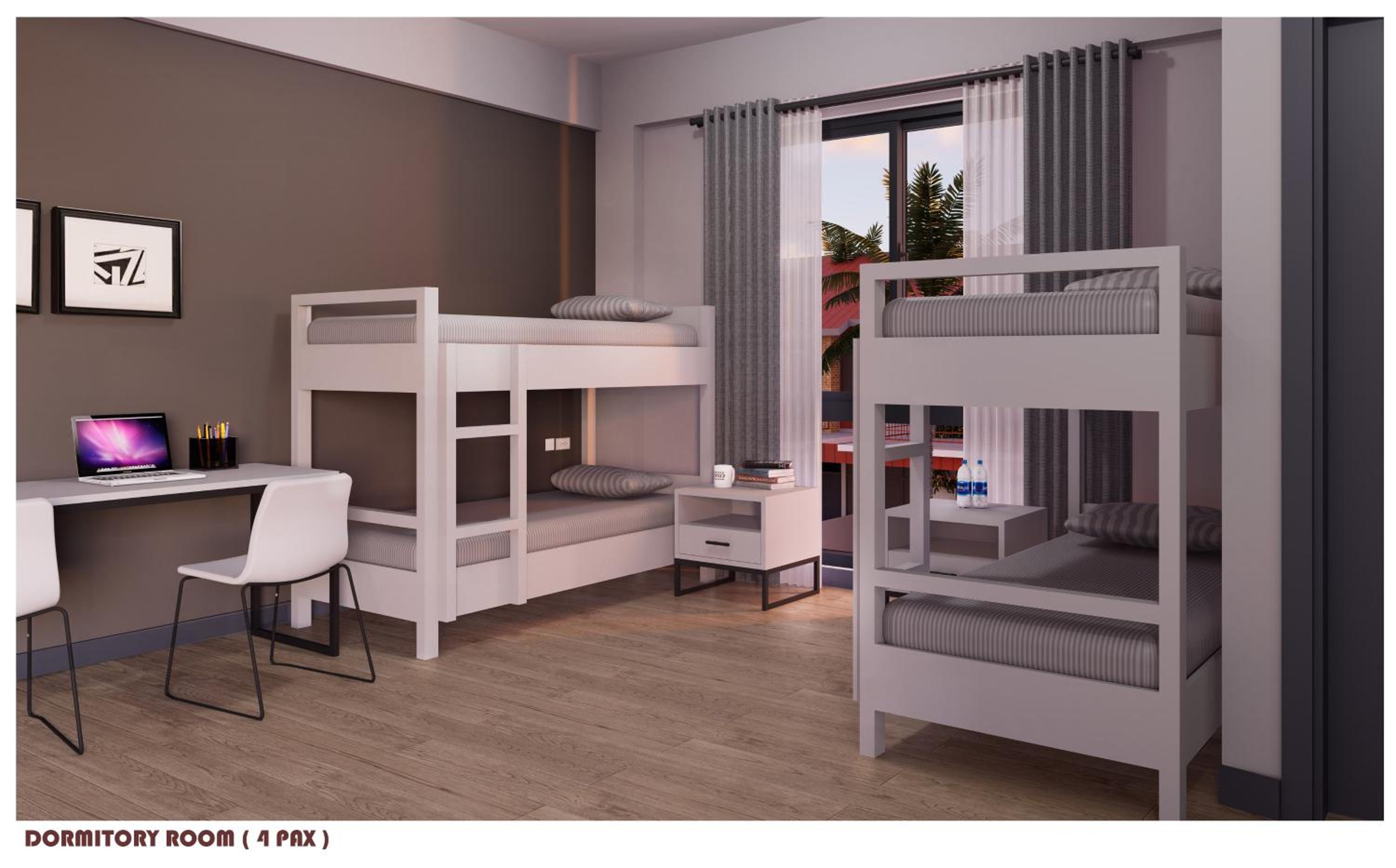 4-Bed Mixed Dormitory Room