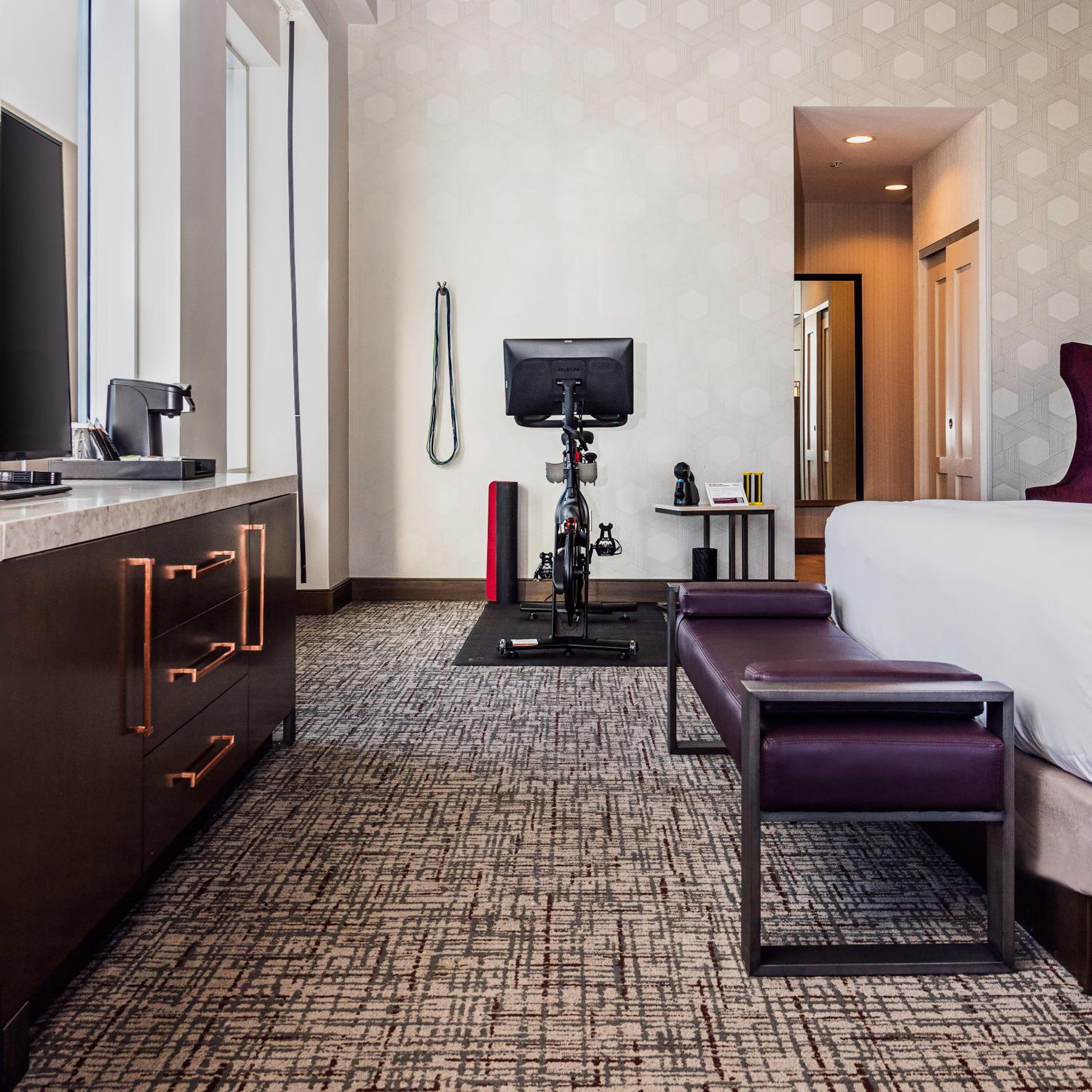 Wellness King Room with Peloton