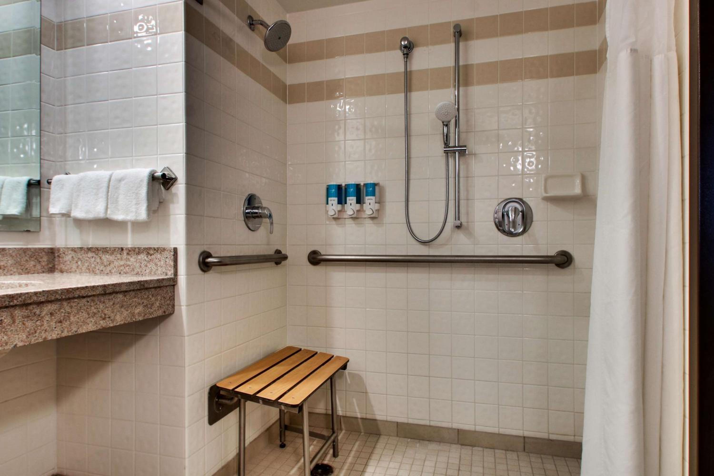 King Room with Roll-In Shower - Disability Access