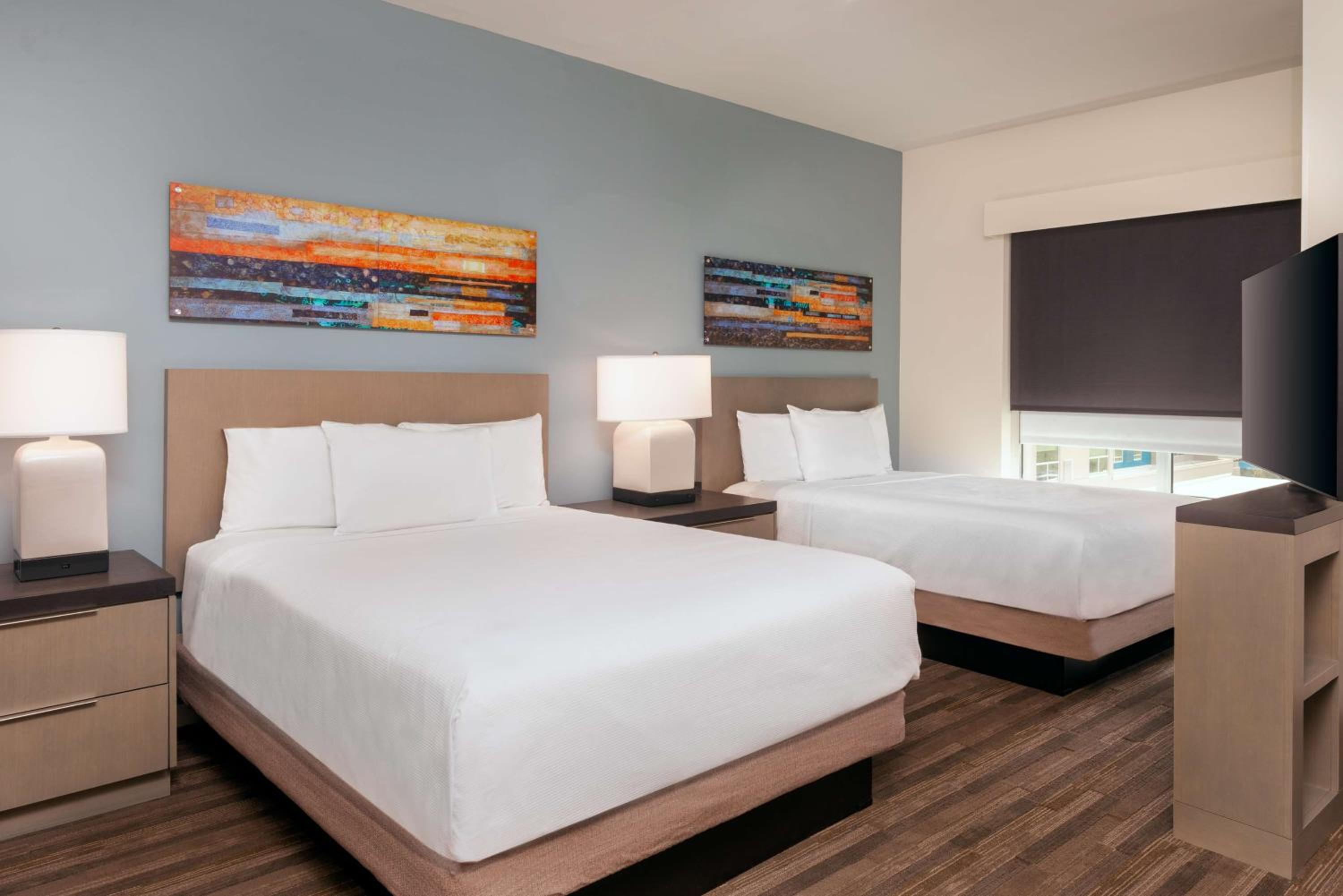 Studio Suite with Two Queen Beds, Sofa Bed and Kitchen