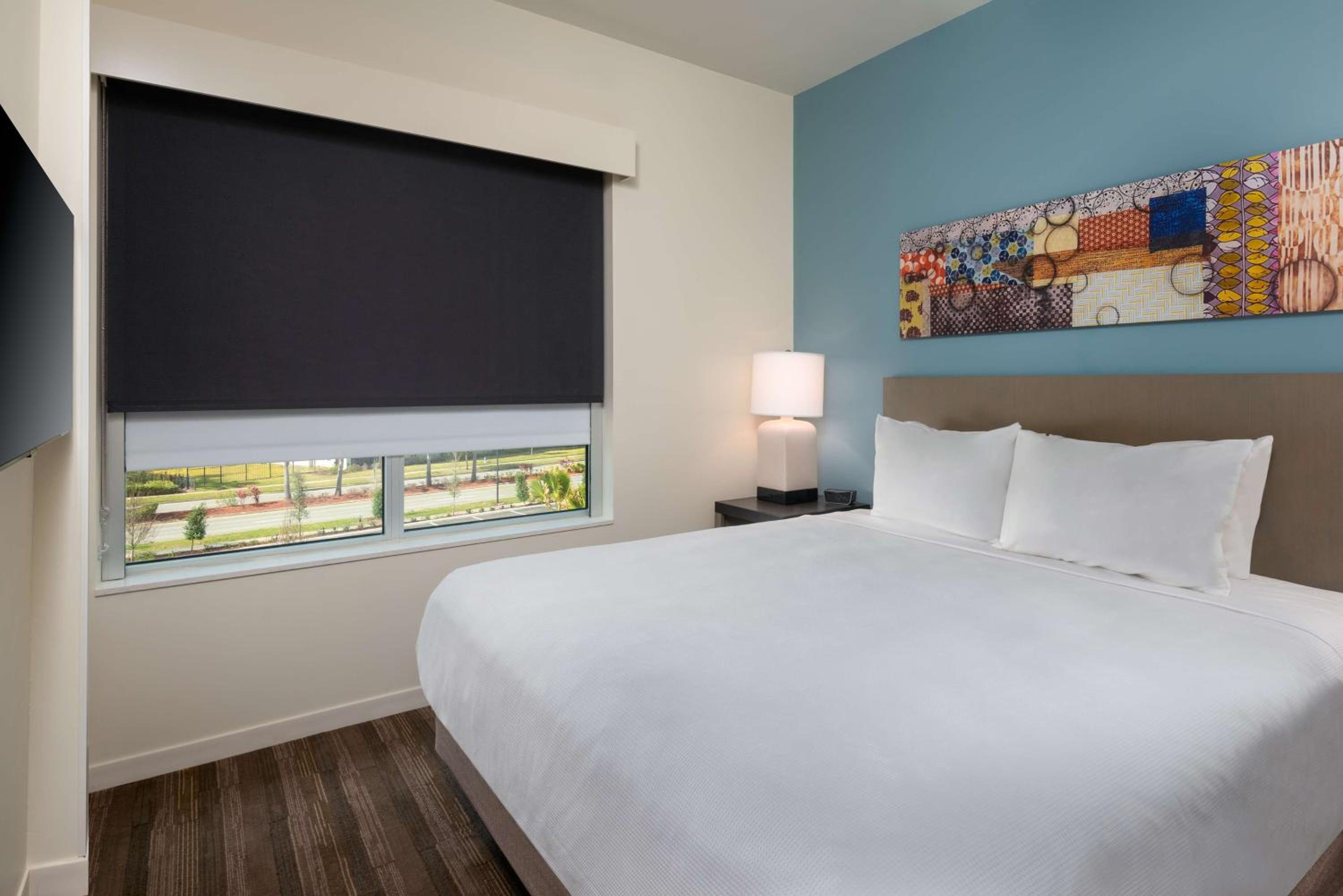 One-Bedroom King Suite with Sofa Bed and Kitchen