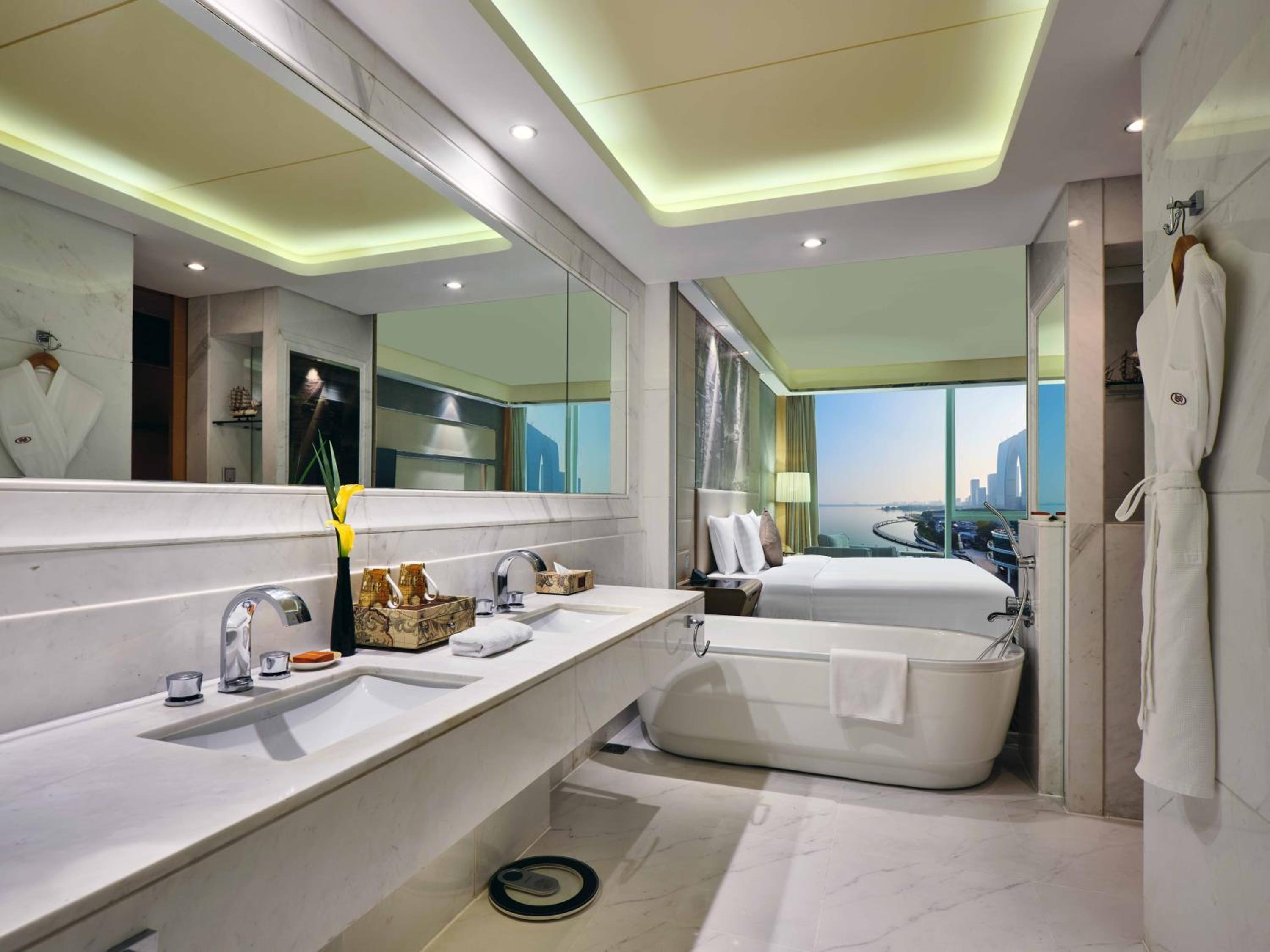 Premium Double Room with Two Double Beds and Lake View