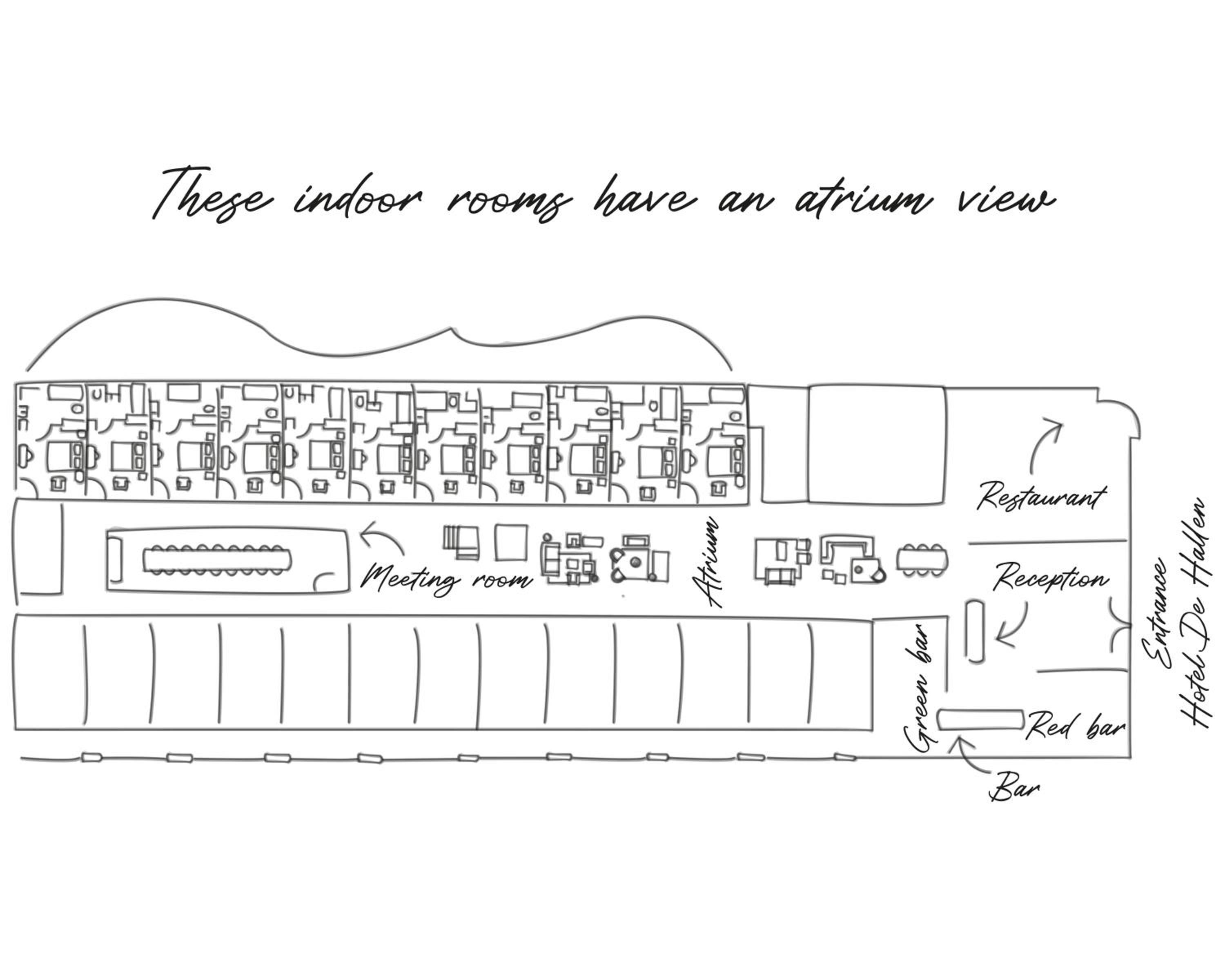 Indoor Double or Twin Room (Atrium view) thumbnail 6