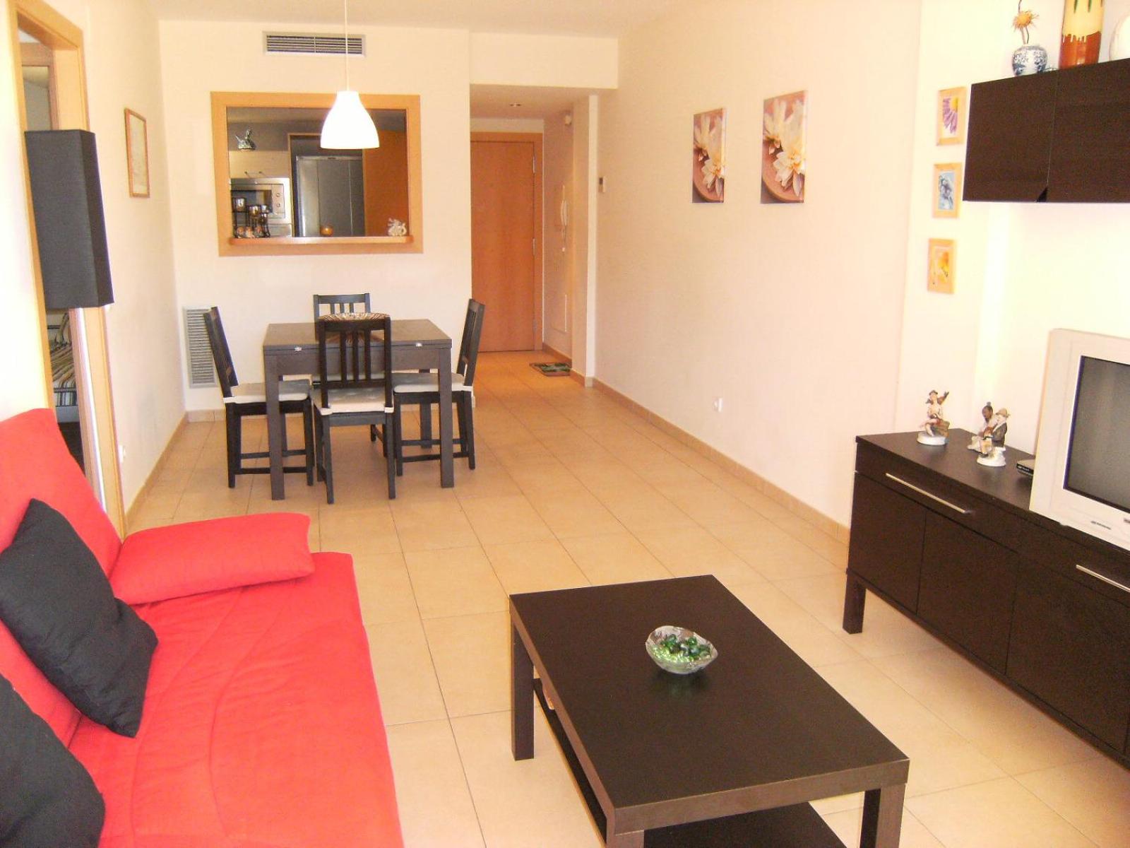 Apartamento de dos habitaciones