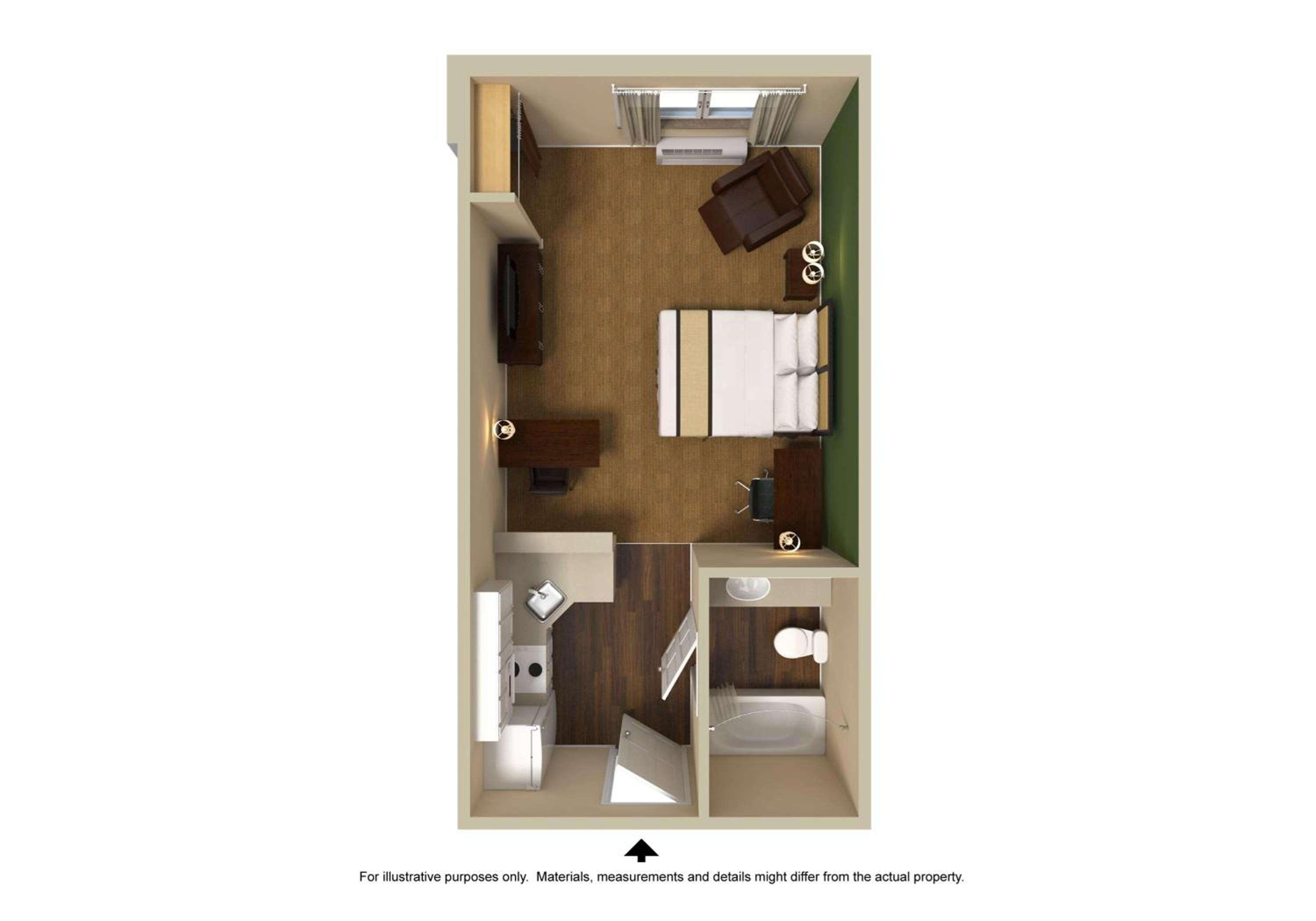 Studio with 1 King Bed - Non-Smoking - Photo 9