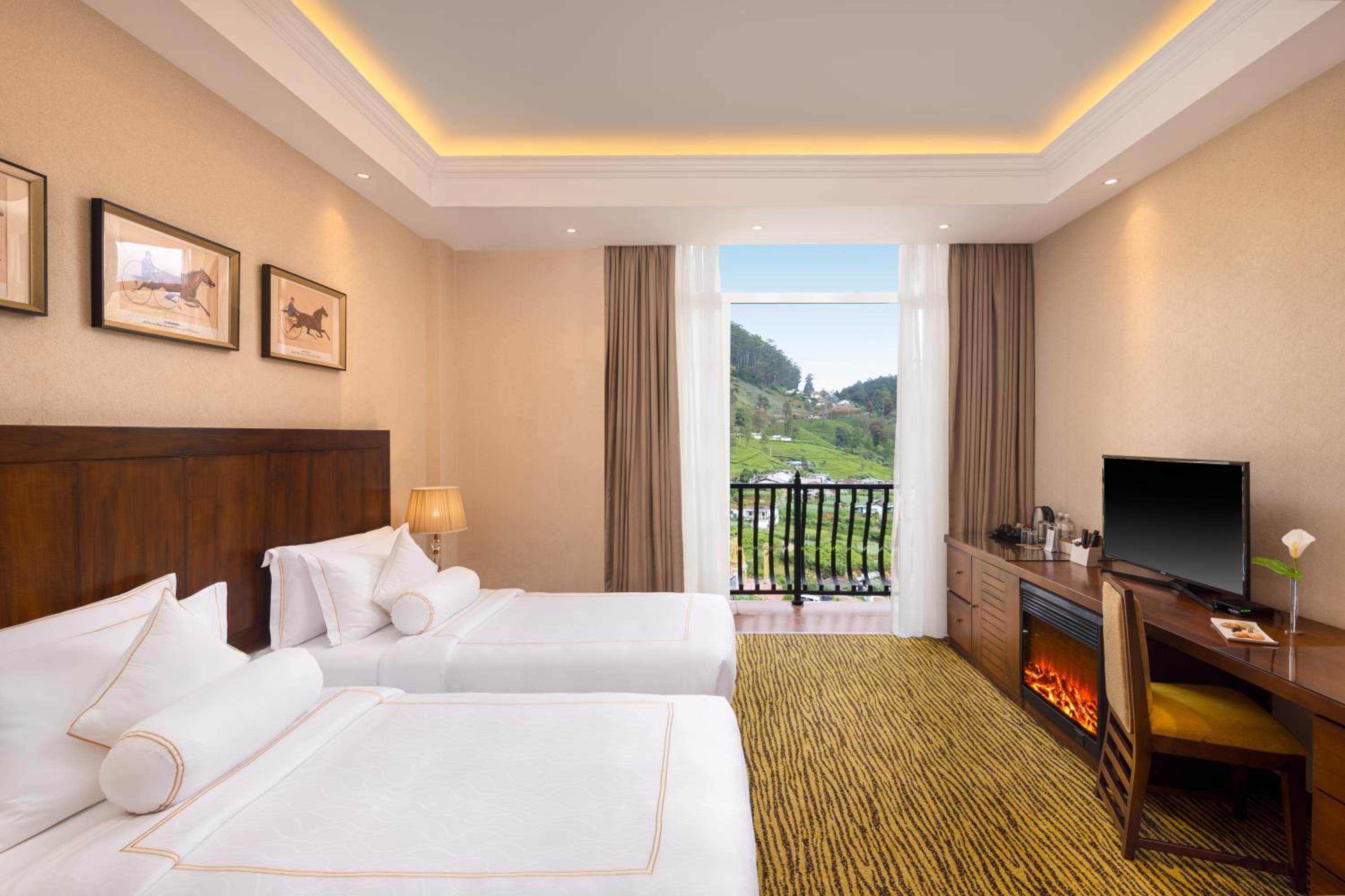 Deluxe Double or Twin Room with Mountain View