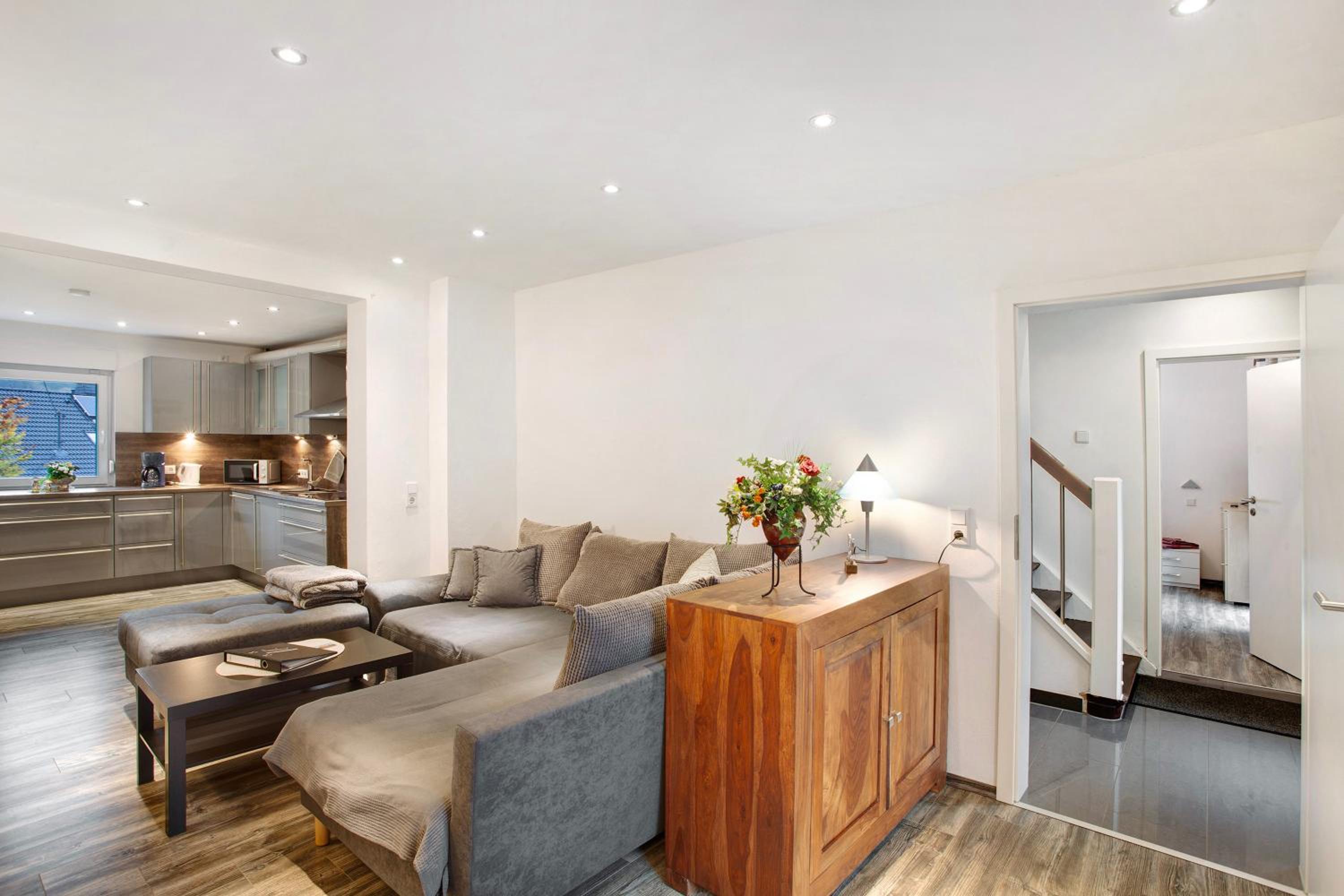 Two-Bedroom Deluxe Apartment with Garden View