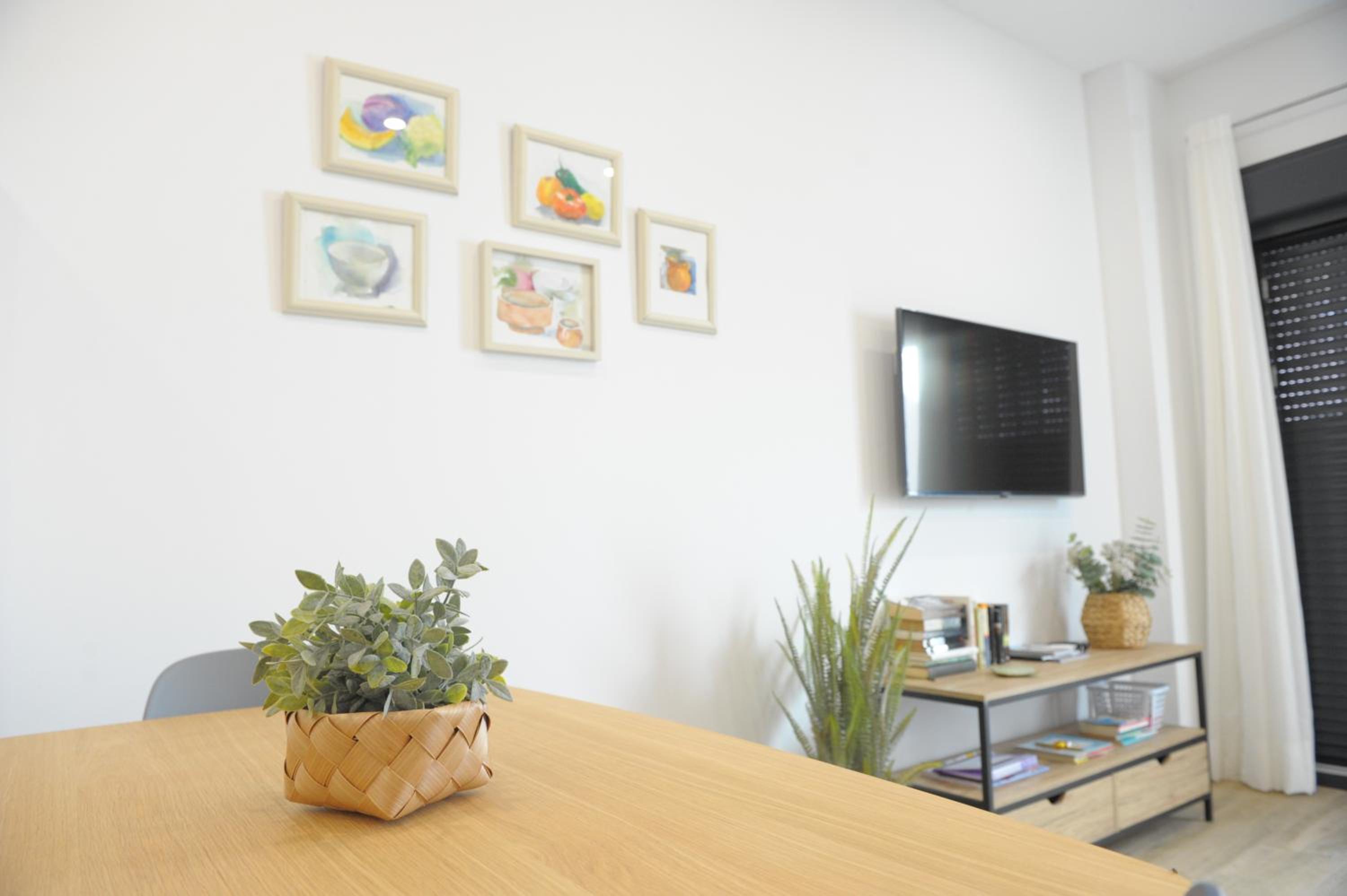 Apartamento de una habitación con terraza